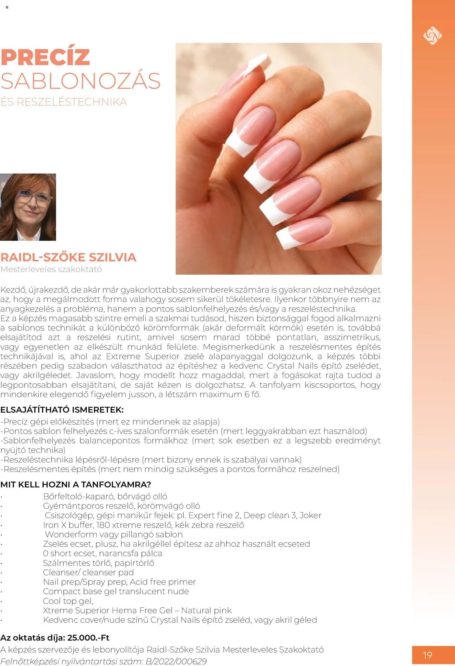 Crystal Nails Oktatási kézikönyv 2026 Nyár
