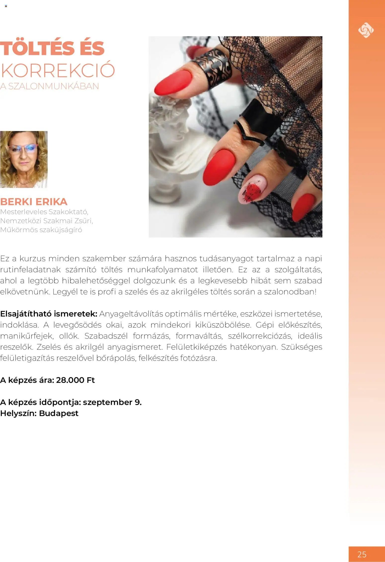 Crystal Nails Oktatási kézikönyv 2026 Nyár