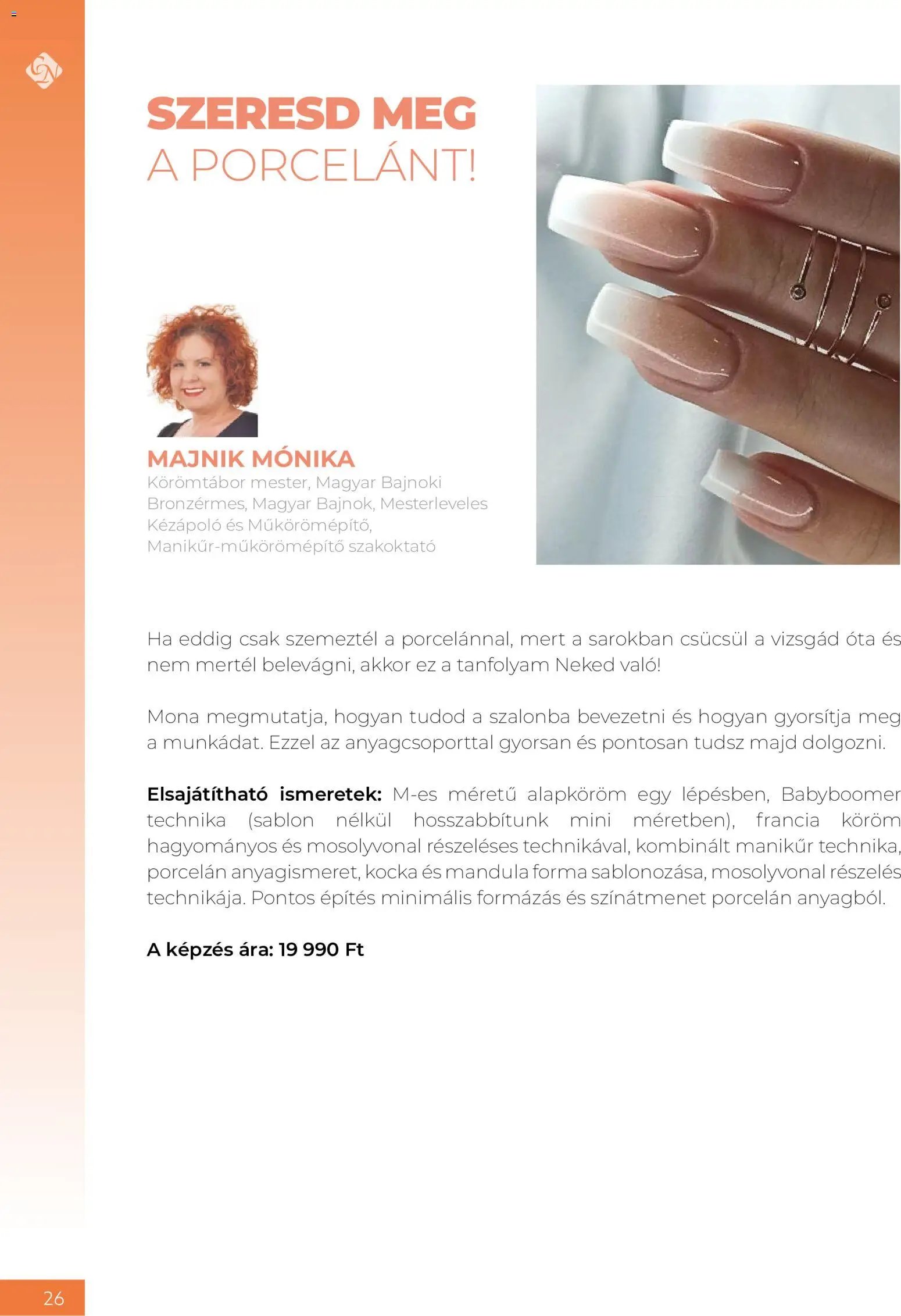 Crystal Nails Oktatási kézikönyv 2026 Nyár