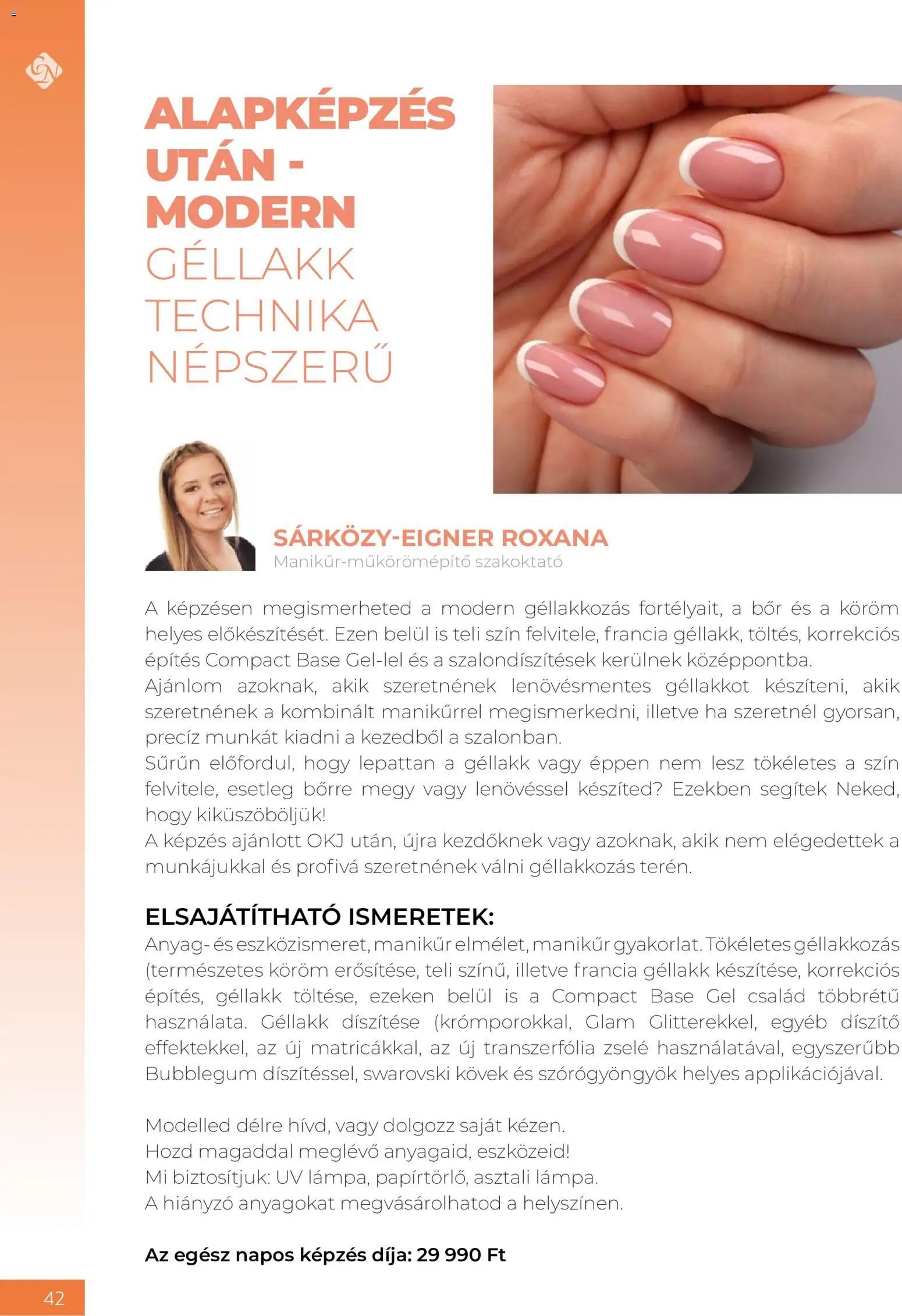Crystal Nails Oktatási kézikönyv 2026 Nyár