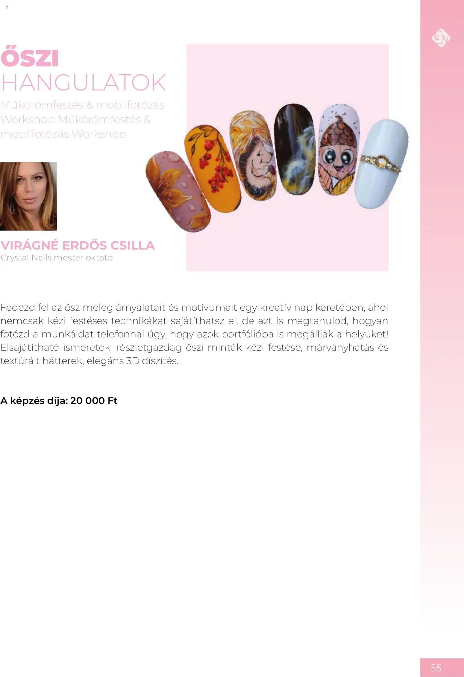 Crystal Nails Oktatási kézikönyv 2026 Nyár