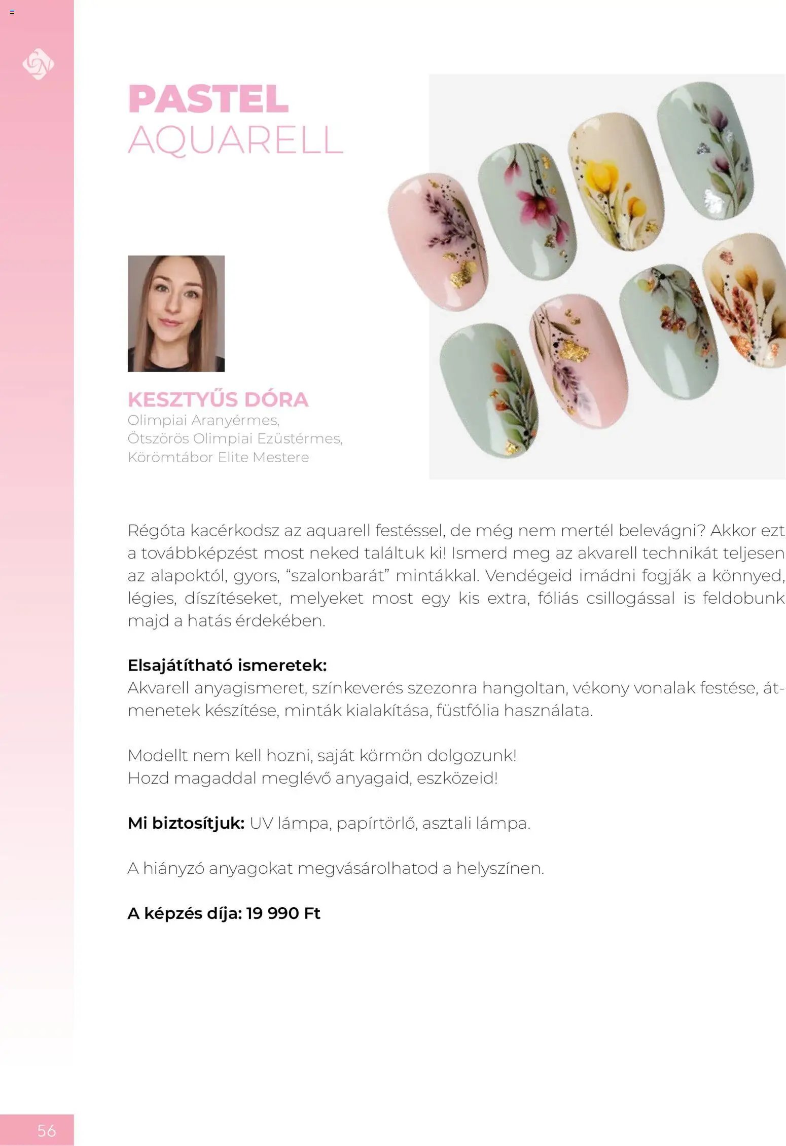 Crystal Nails Oktatási kézikönyv 2026 Nyár