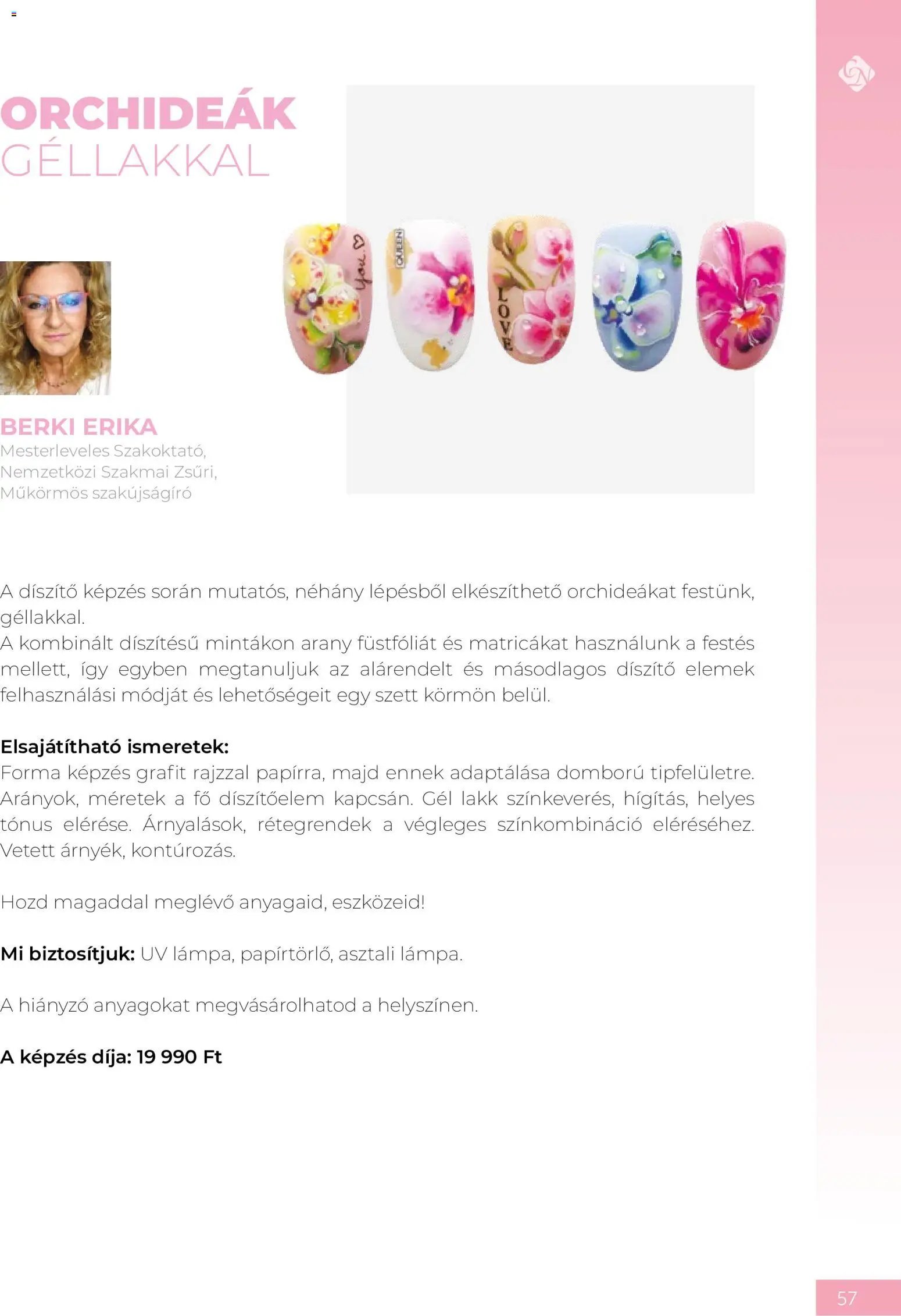 Crystal Nails Oktatási kézikönyv 2026 Nyár