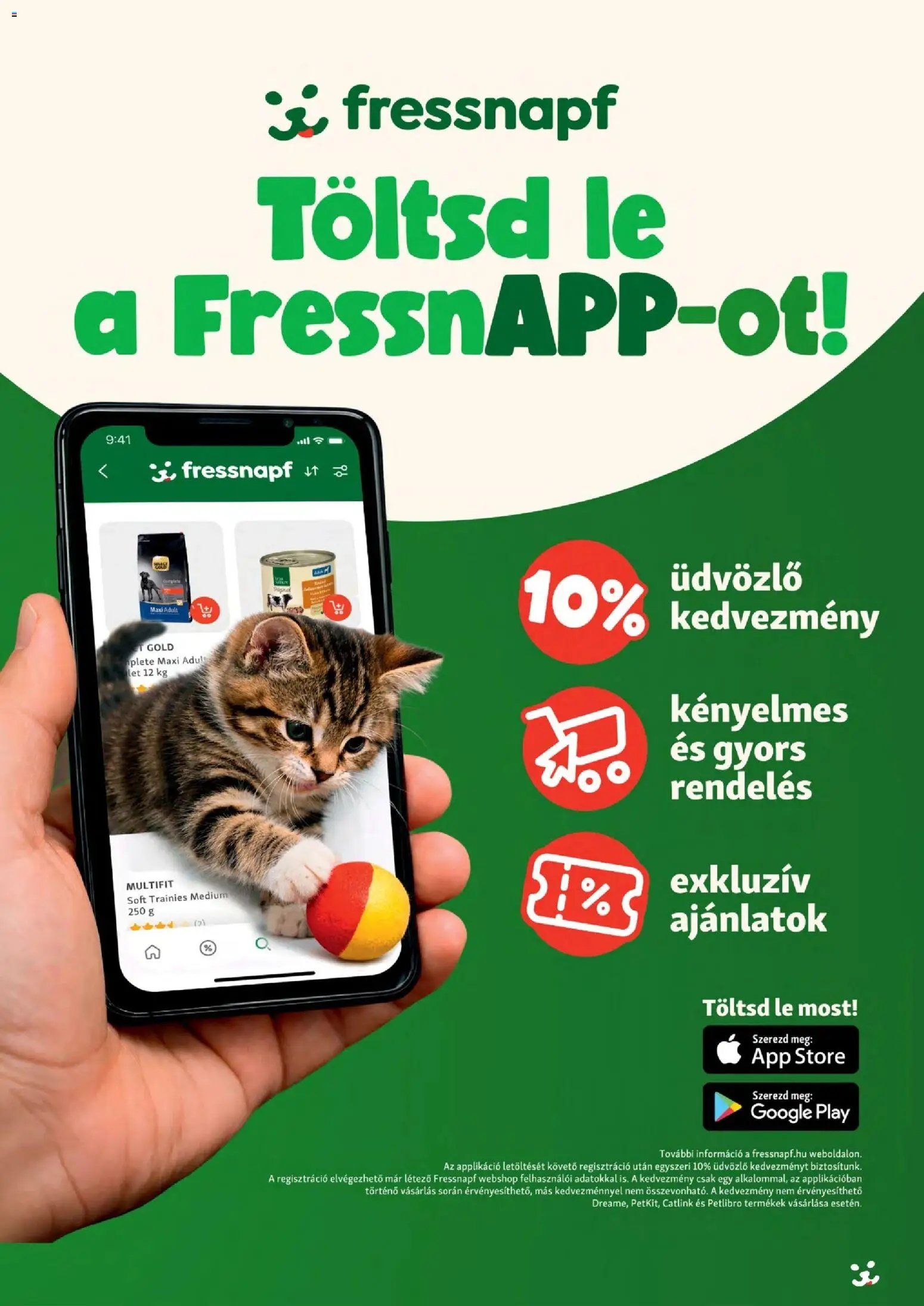 Fressnapf akciós újság