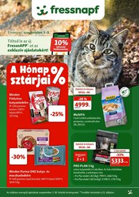 Fressnapf akciós újság