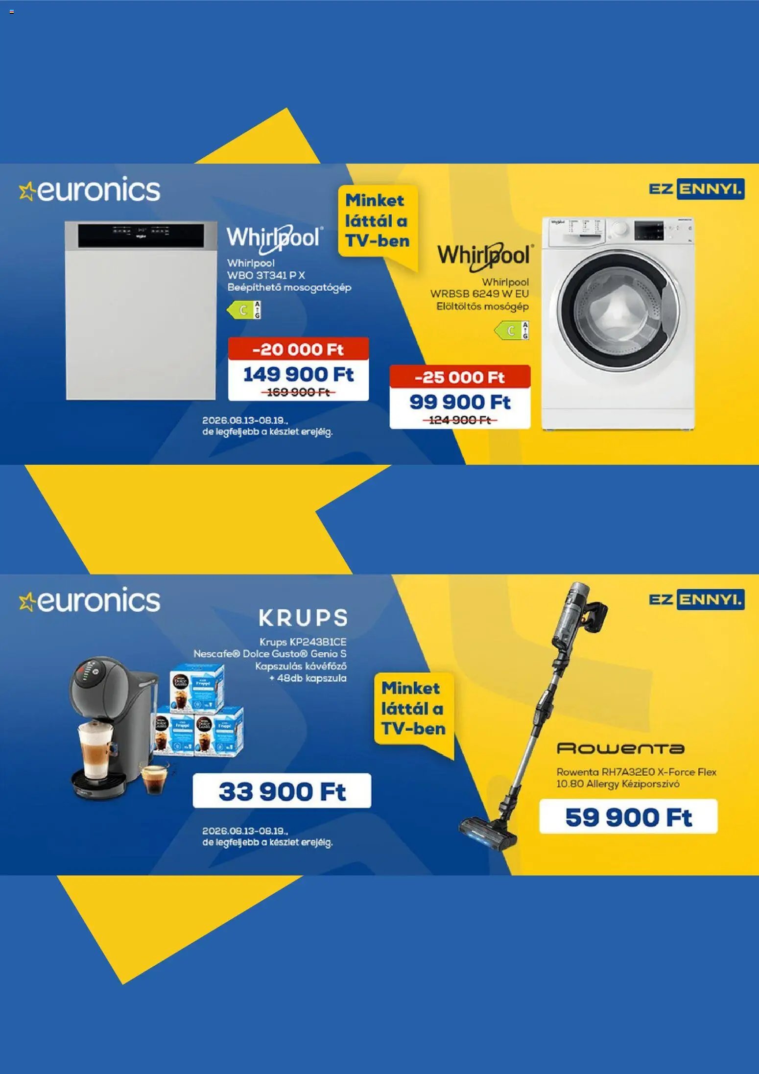 Euronics akciós újság