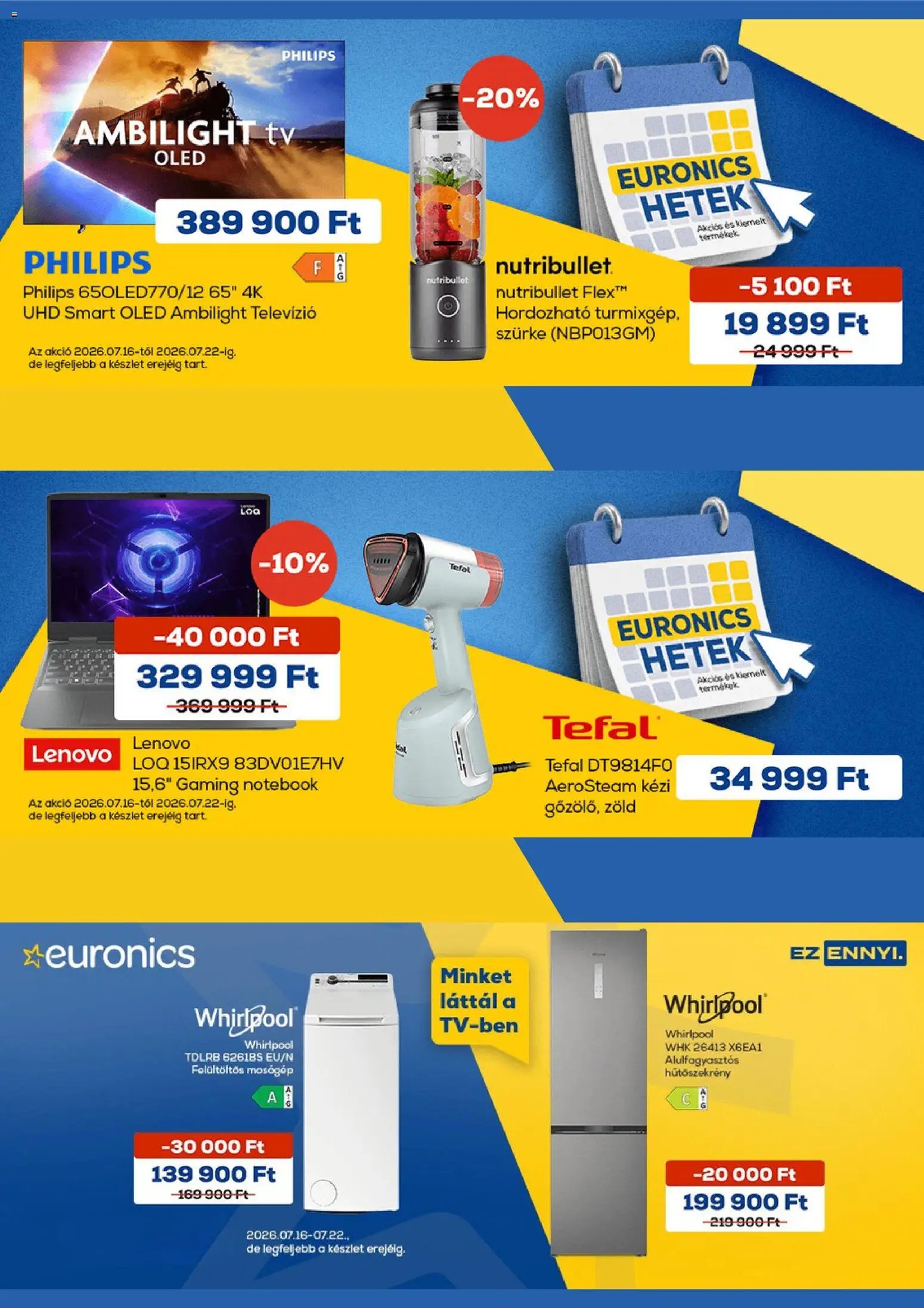 Euronics akciós újság