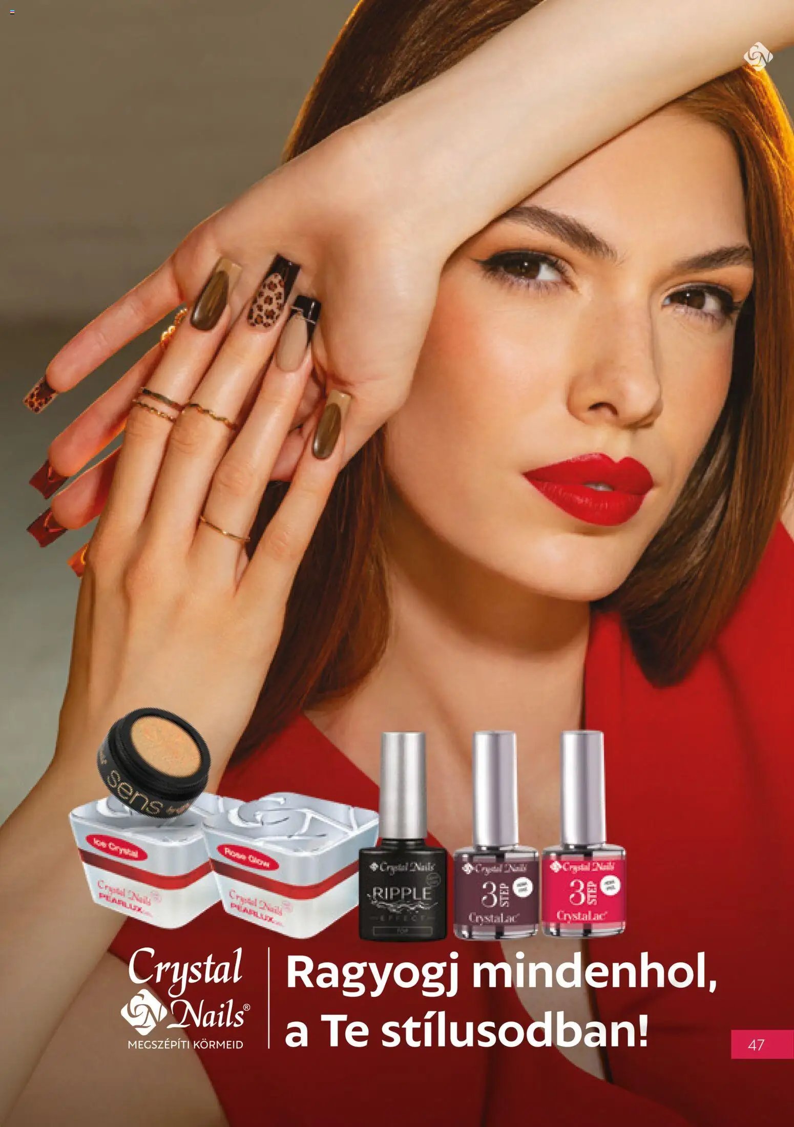 Crystal Nails oktatási kézikönyv 2026 Ősz