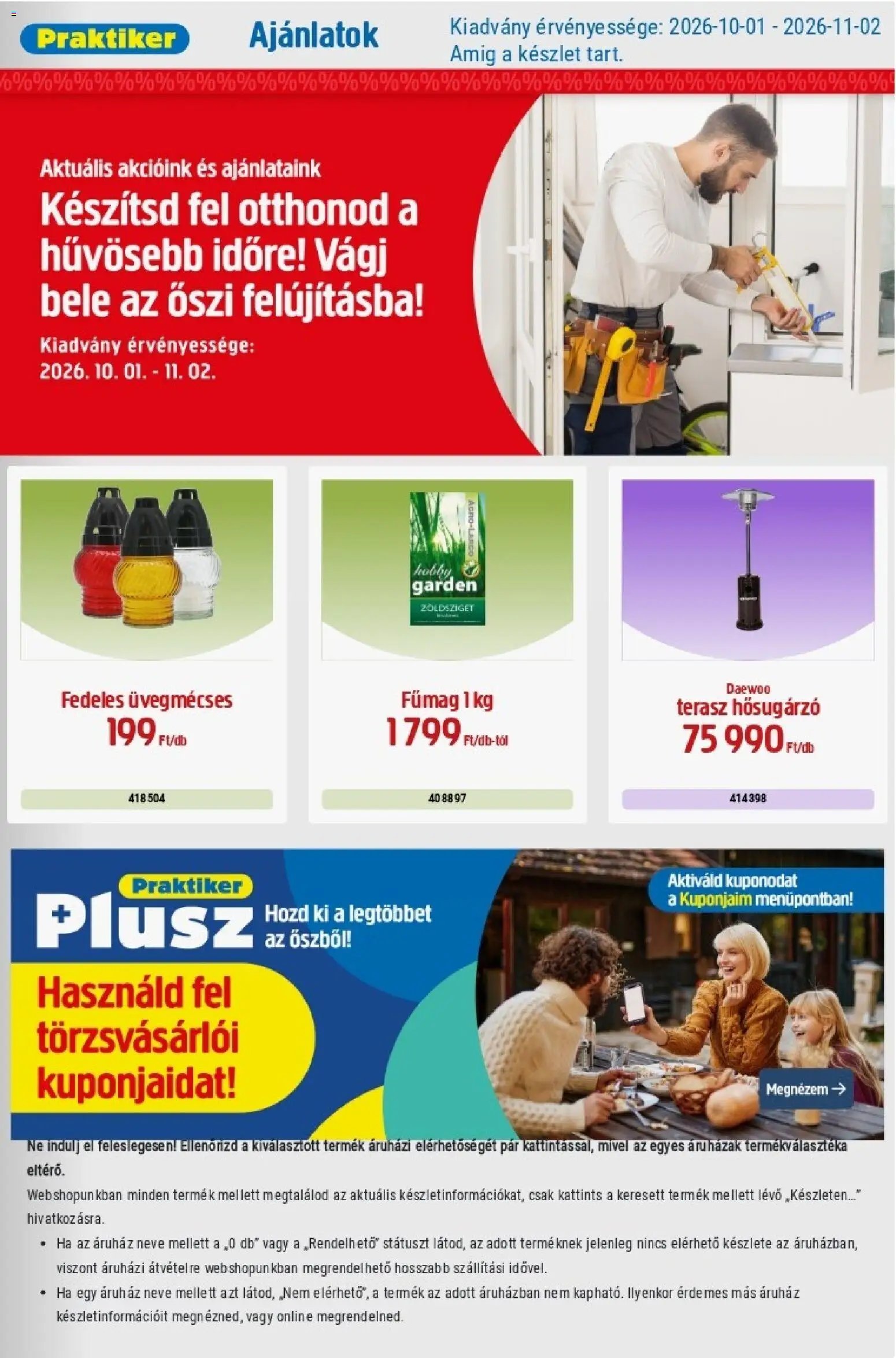 Praktiker akciós újság