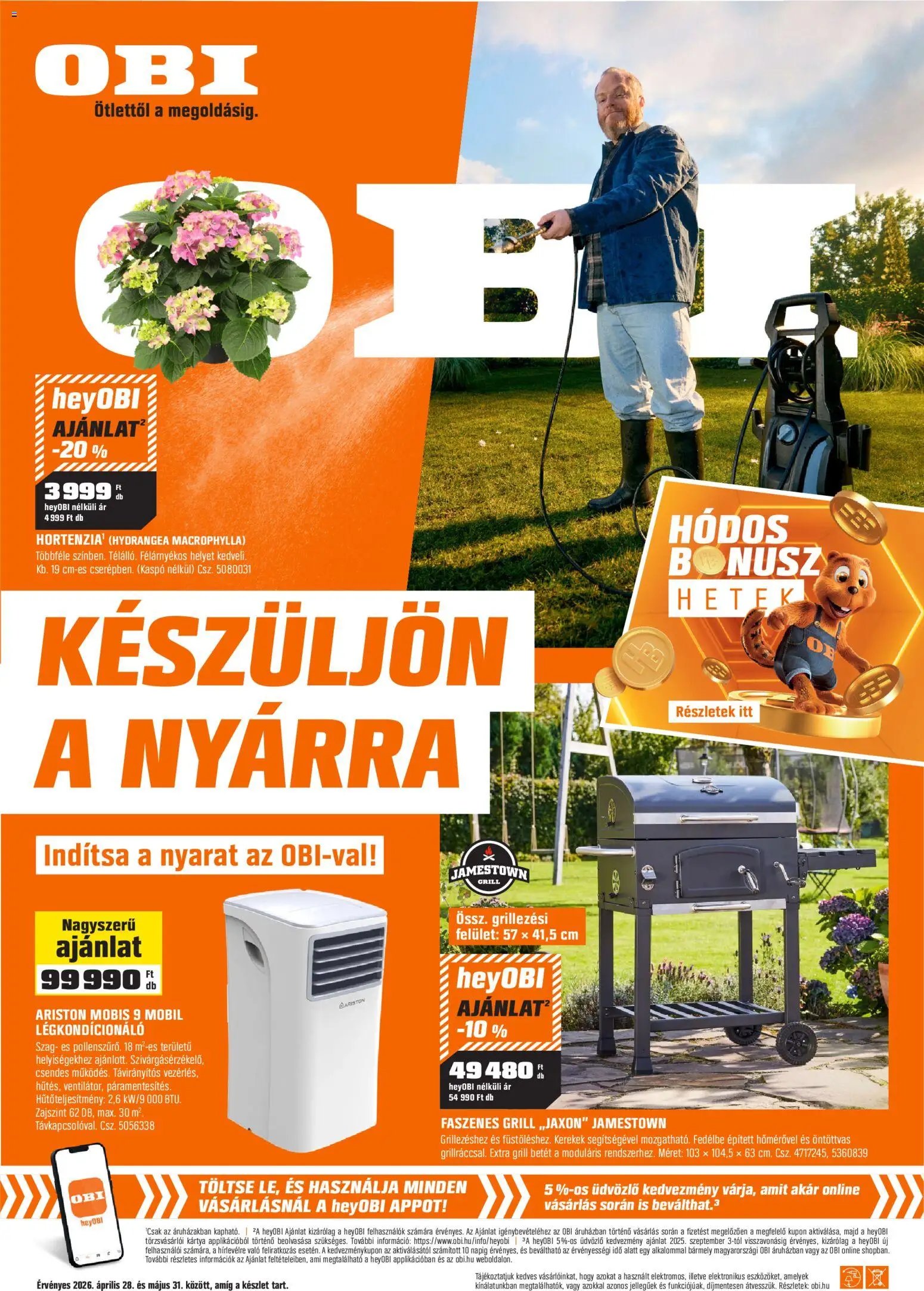 OBI akciós újság Nagykanizsa (2026-04-28 - 2026-05-31)