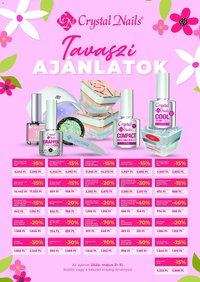 Crystal Nails akciós újság (2026-05-21 - 2026-05-31)