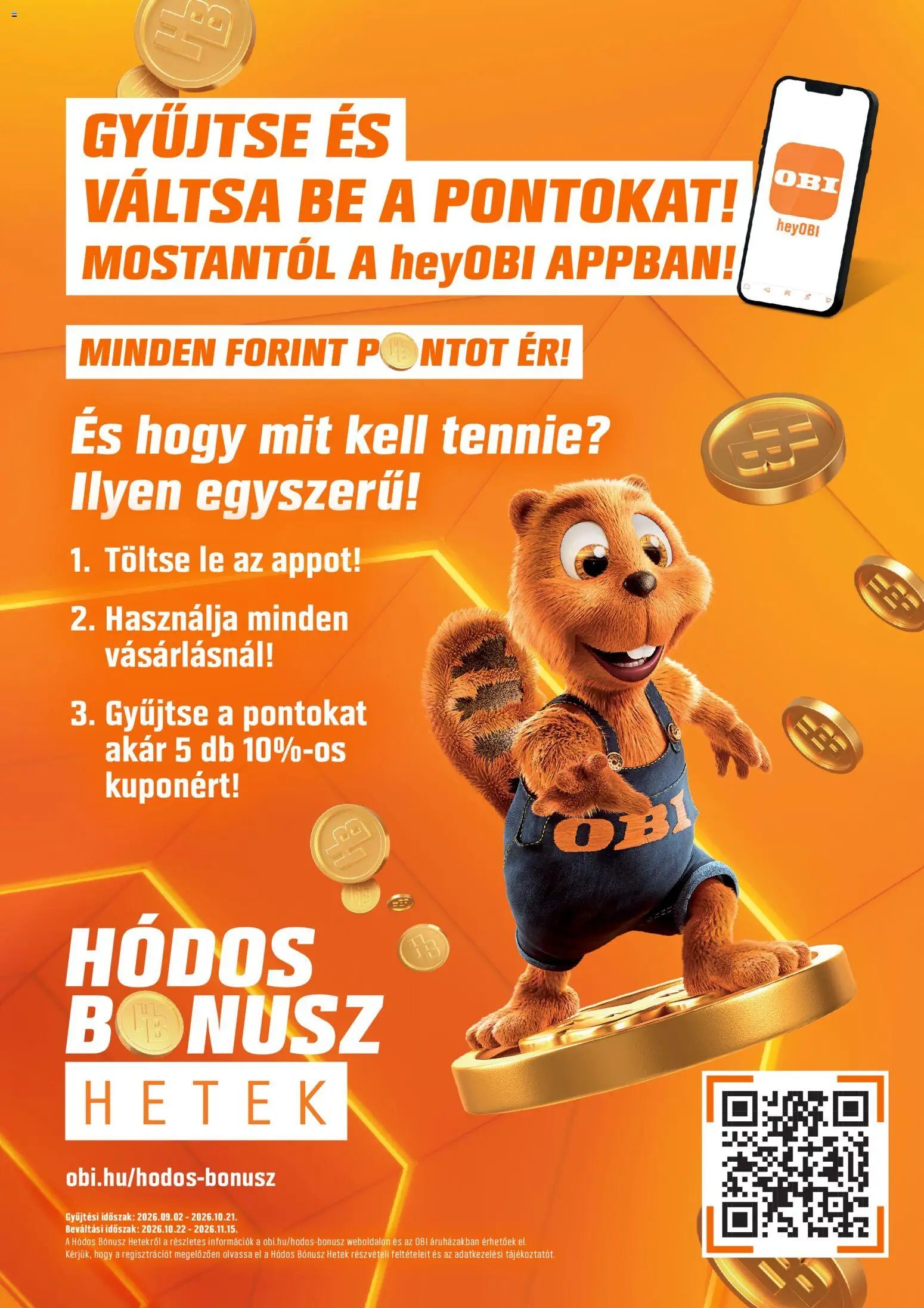 OBI akciós újság Kiskunhalas