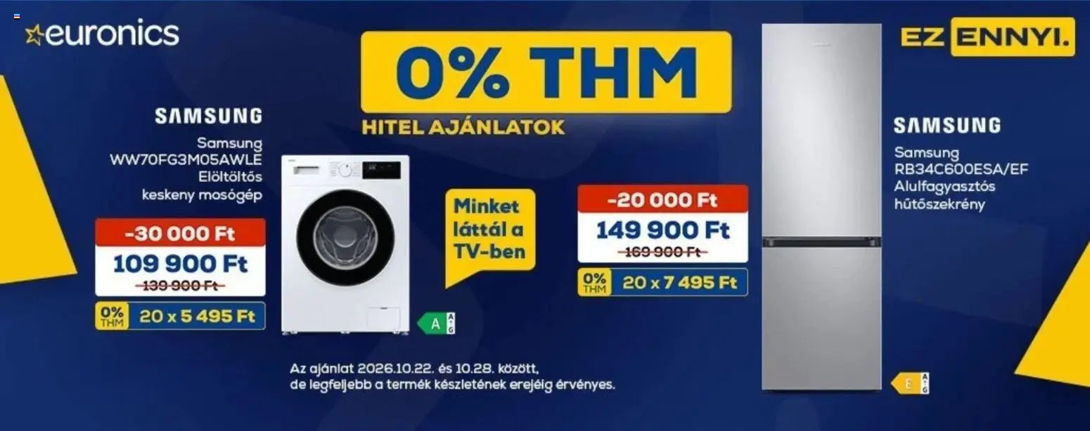 Euronics akciós újság