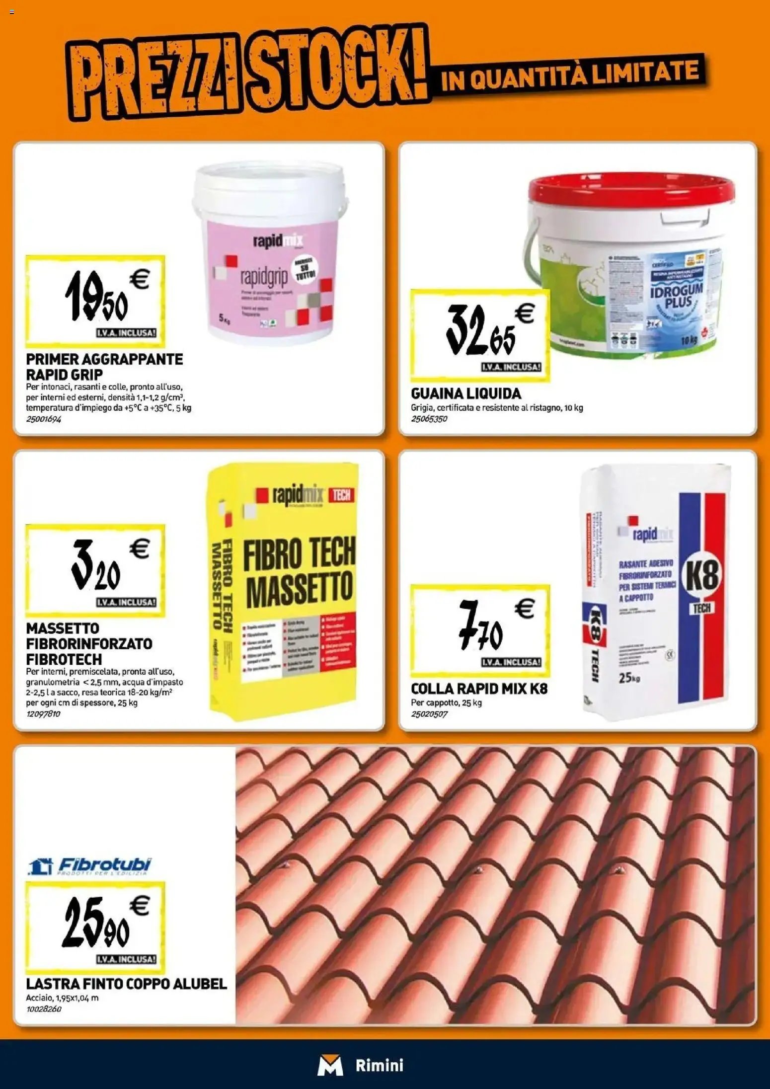 TECNOMAT - Straordinari prezzi stock!