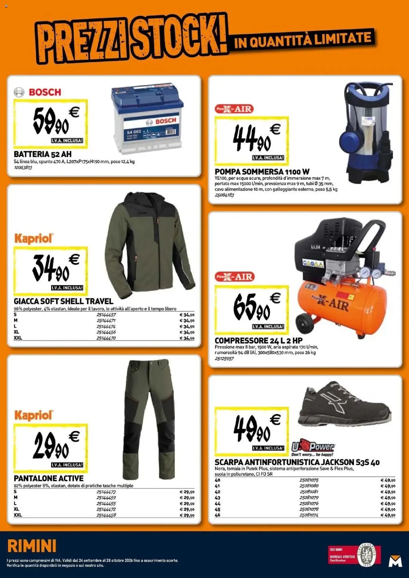 TECNOMAT - Straordinari prezzi stock!