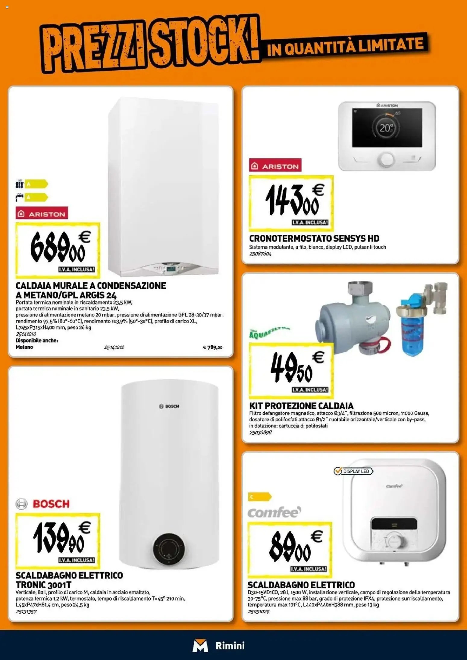 TECNOMAT - Straordinari prezzi stock!