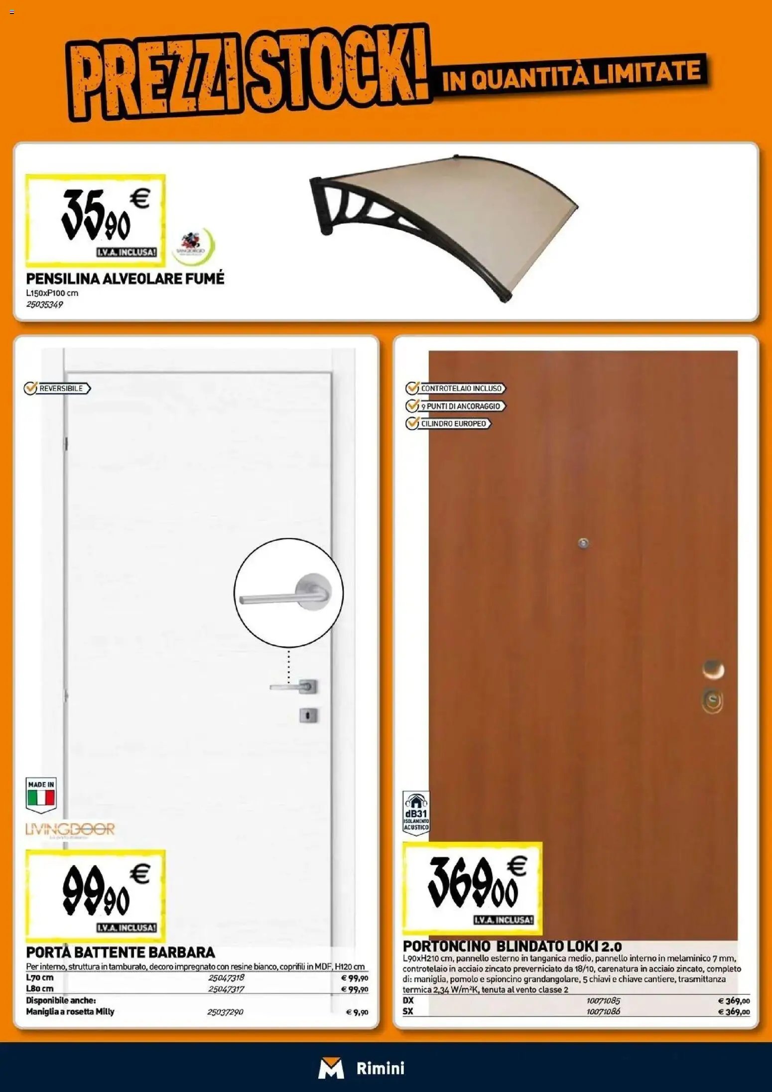 TECNOMAT - Straordinari prezzi stock!
