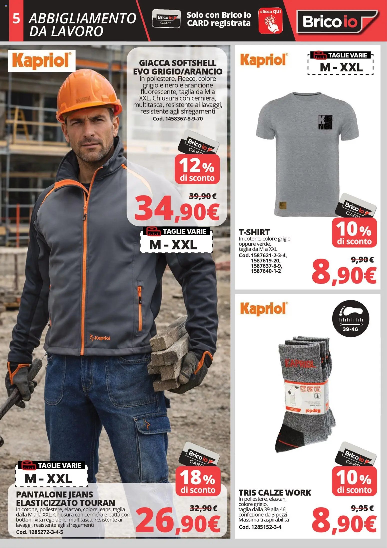 Brico io volantino Abbigliamento Cremona (2026-04-23 - 2026-05-31)