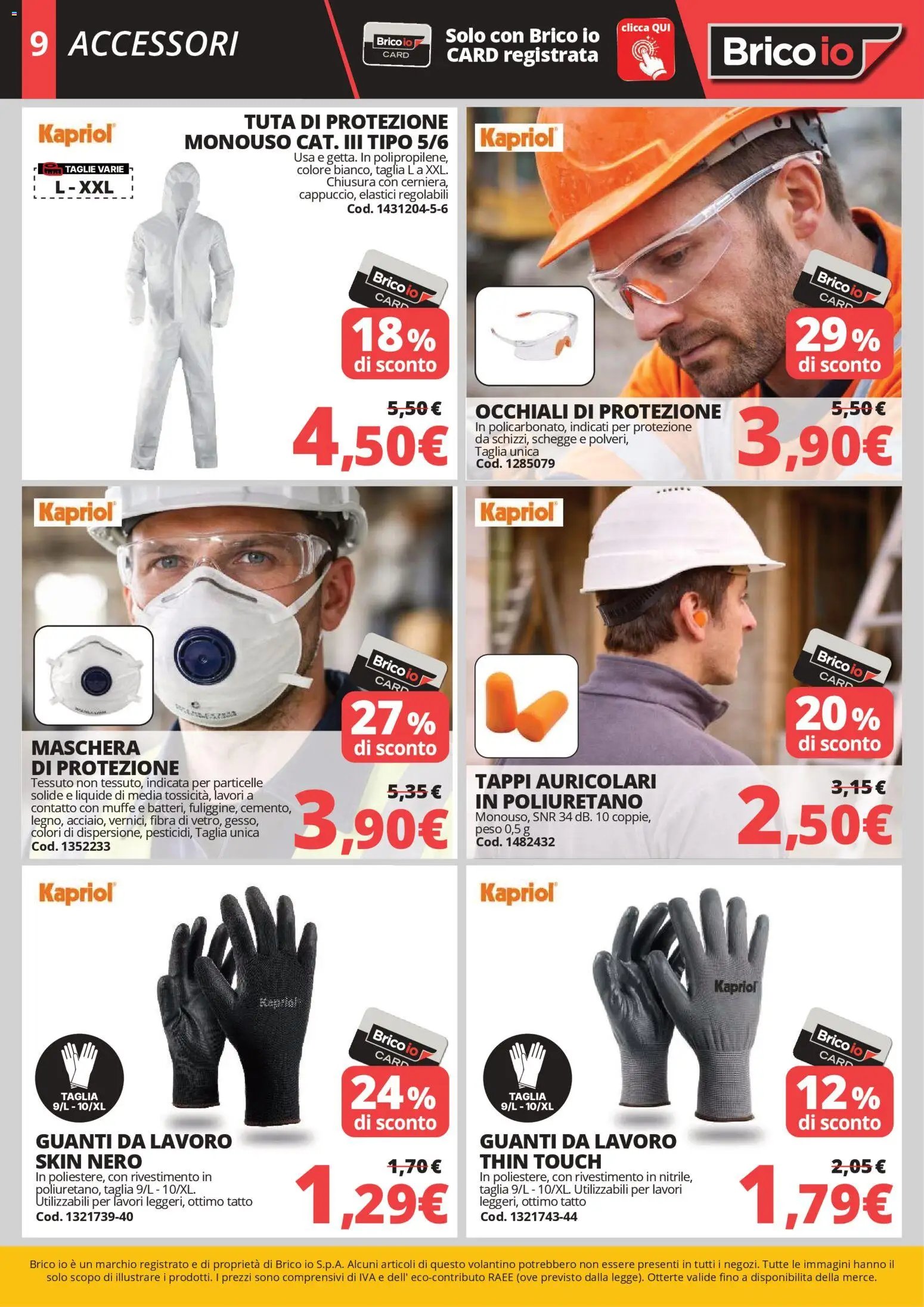 Brico io volantino Abbigliamento Cremona (2026-04-23 - 2026-05-31)