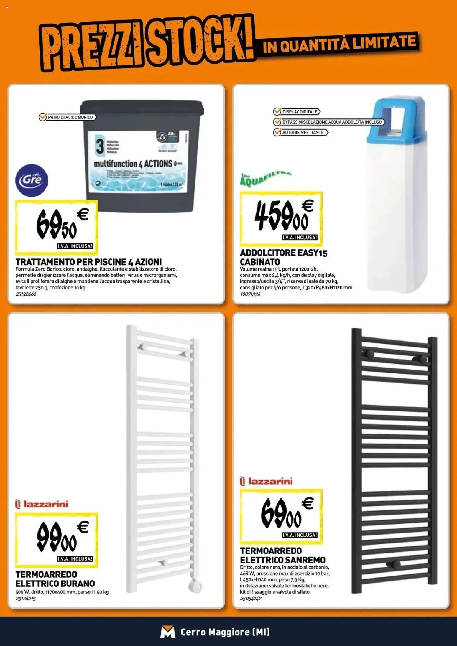 TECNOMAT - Straordinari prezzi stock!