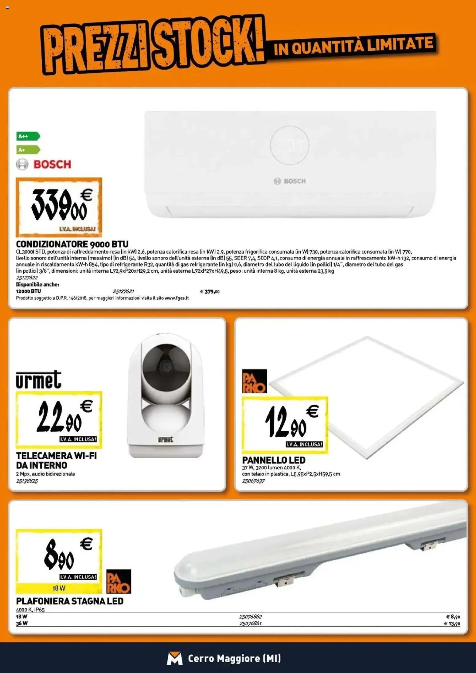 TECNOMAT - Straordinari prezzi stock!