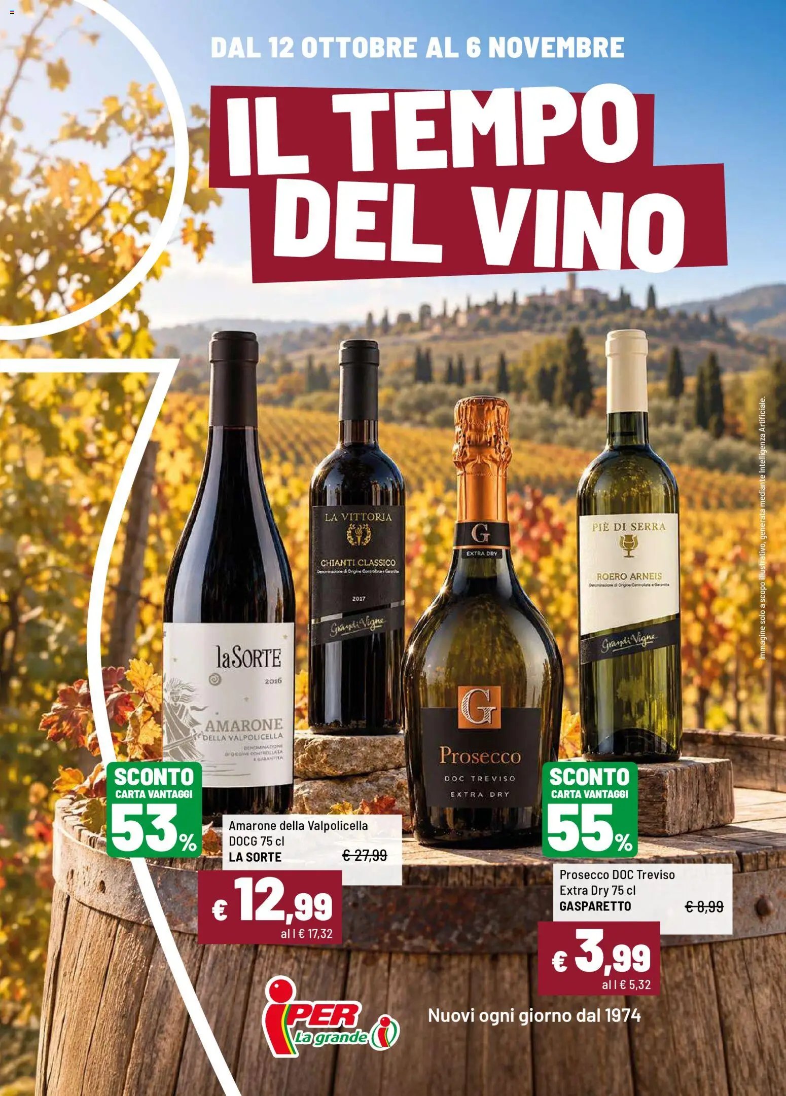 Iper volantino Il Tempo Del Vino