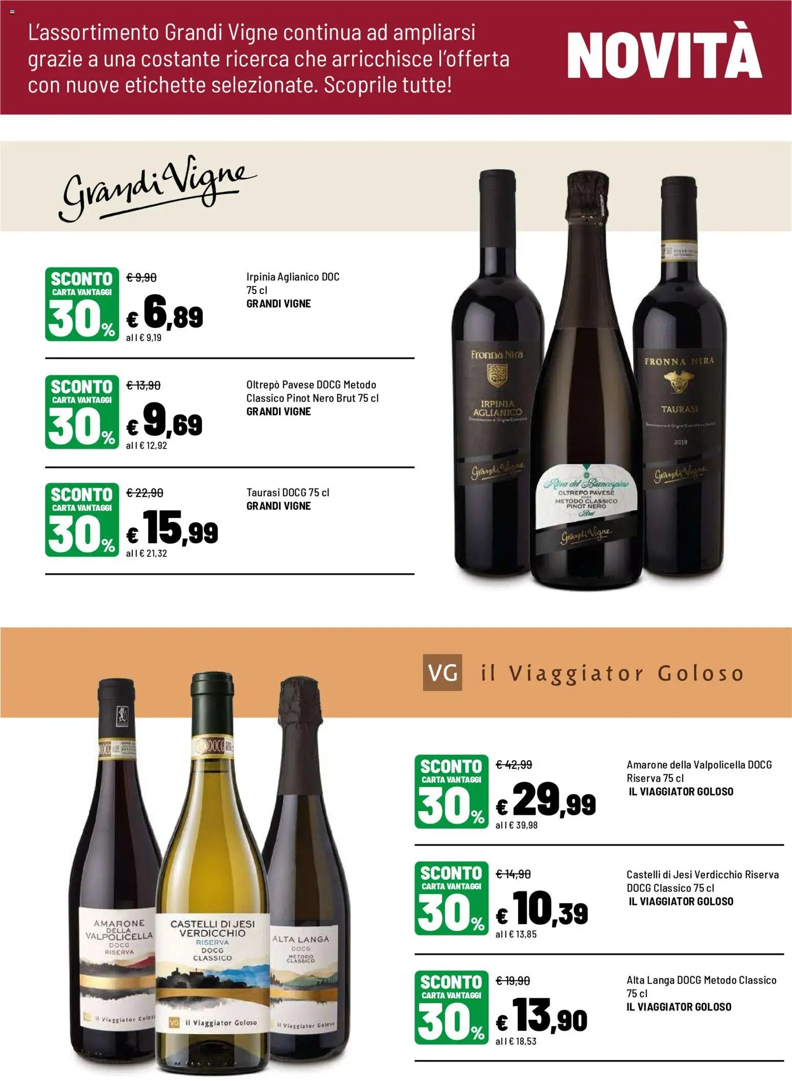 Iper volantino Il Tempo Del Vino