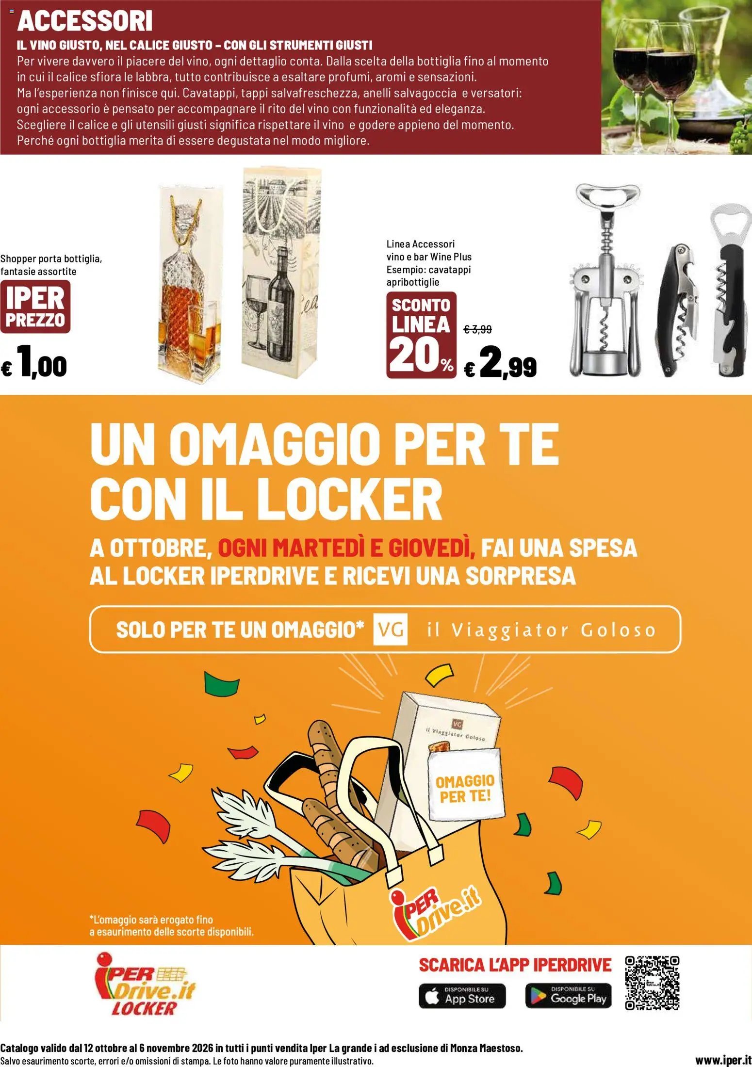 Iper volantino Il Tempo Del Vino