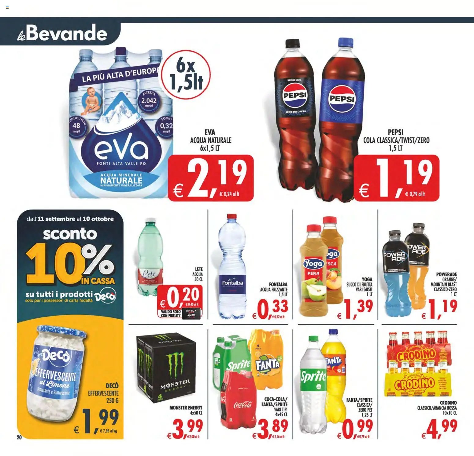 Decò volantino Maxistore, Supermercati, Local Sicilia