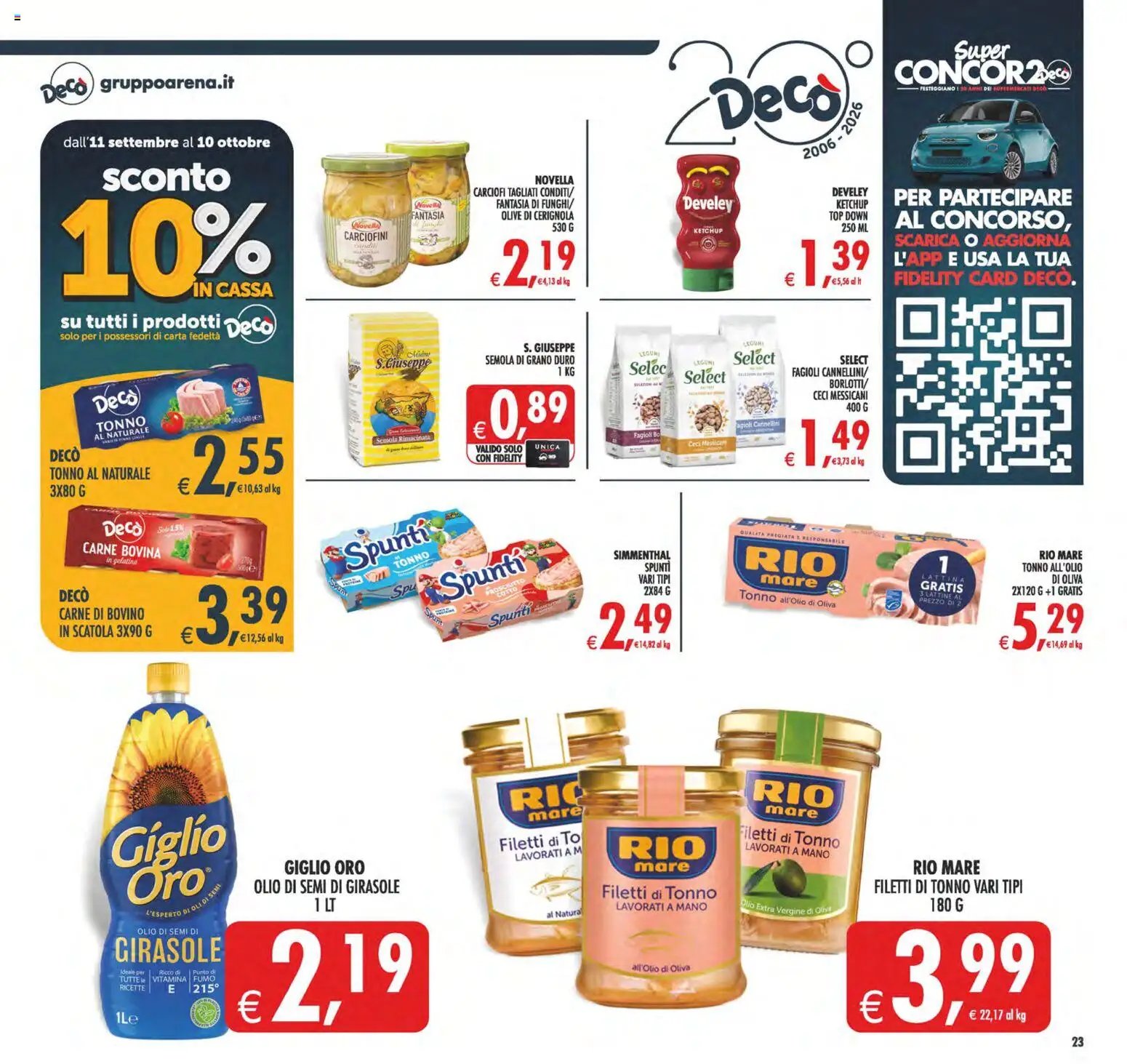 Decò volantino Maxistore, Supermercati, Local Sicilia