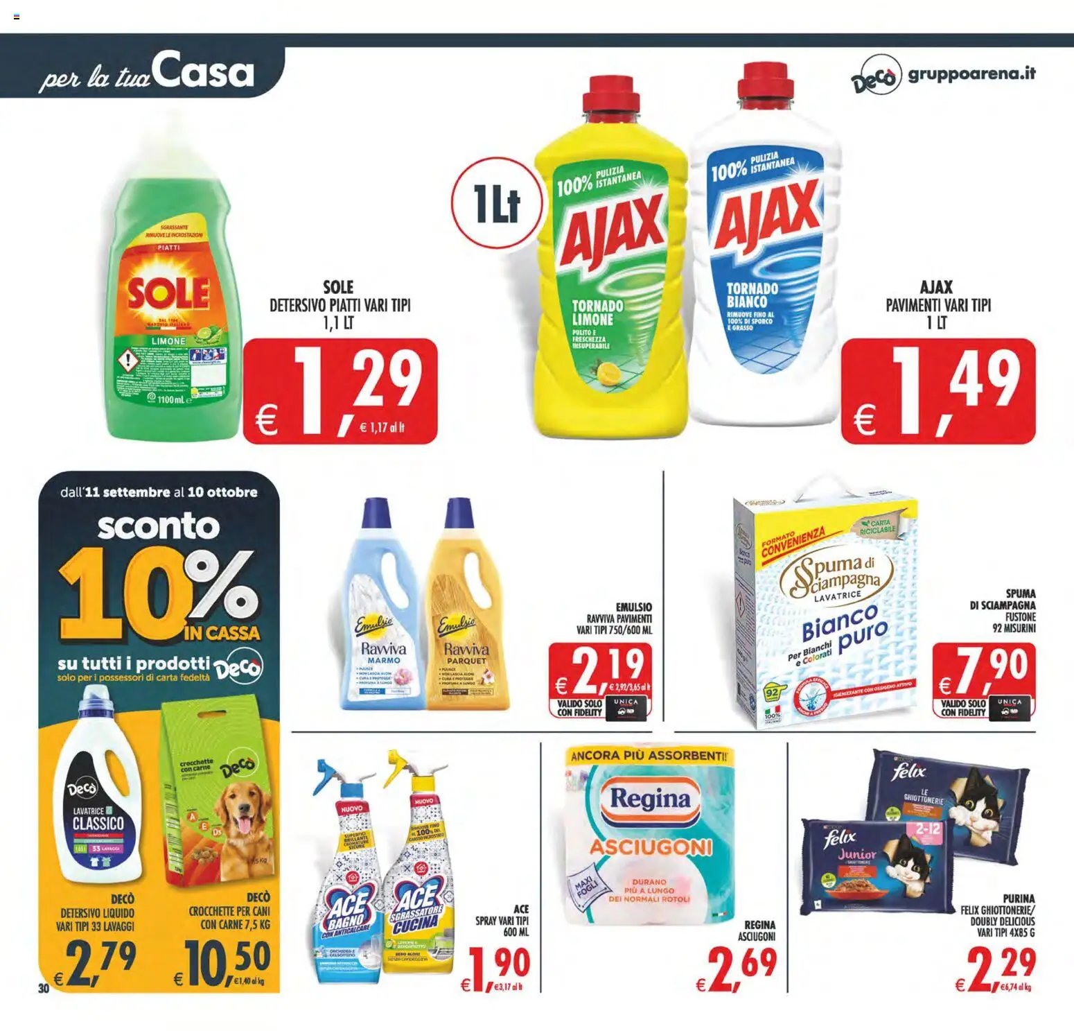 Decò volantino Maxistore, Supermercati, Local Sicilia