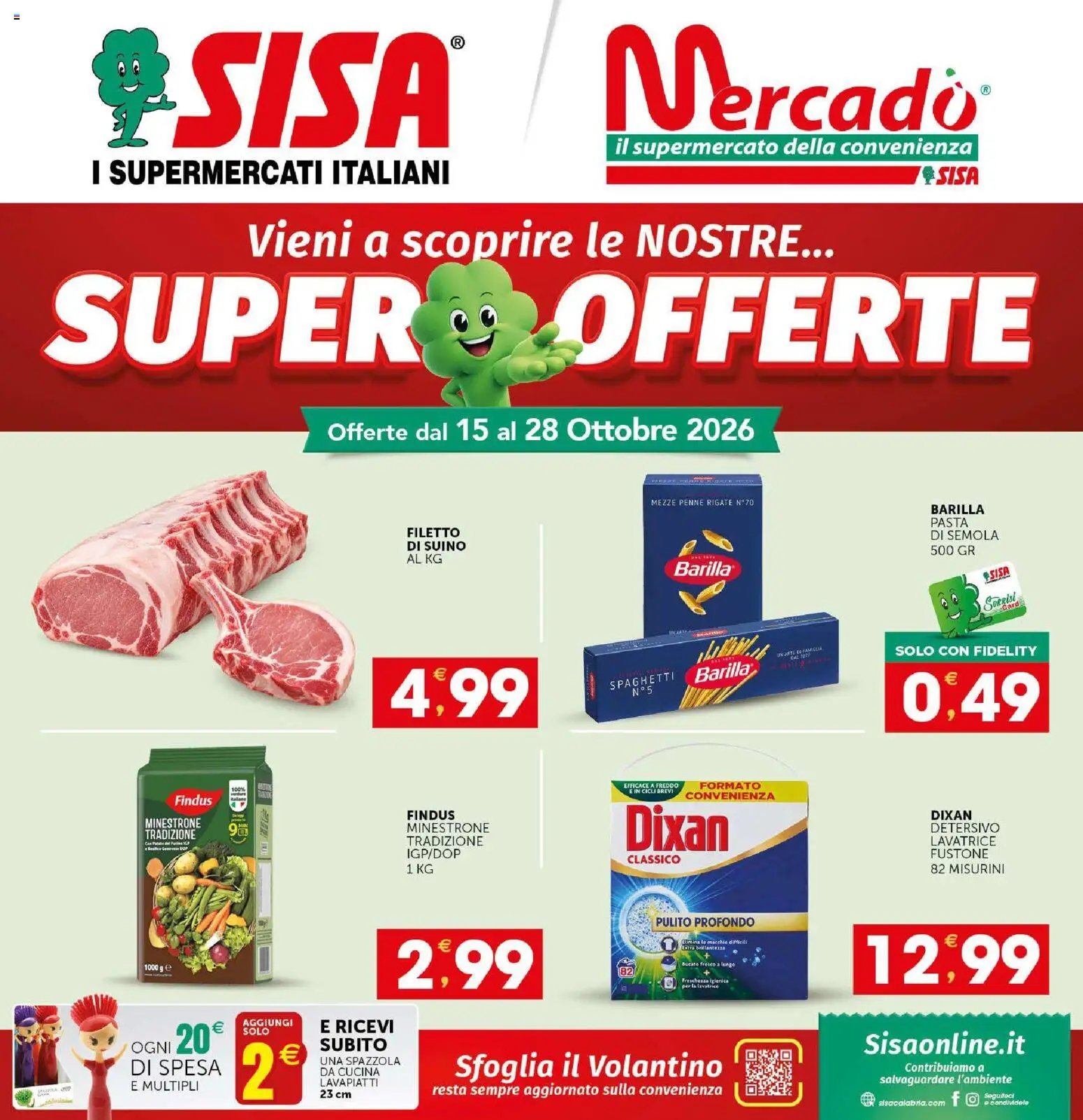 SISA volantino Mercadò I