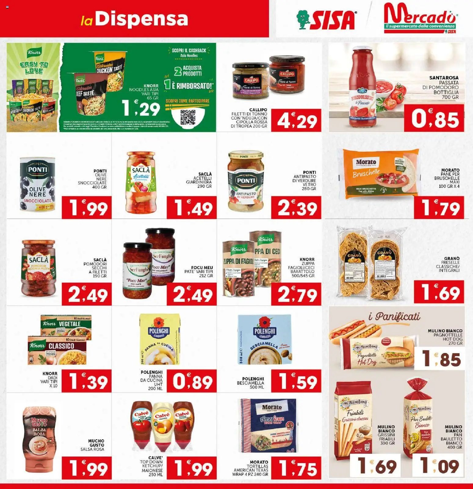 SISA volantino Mercadò I