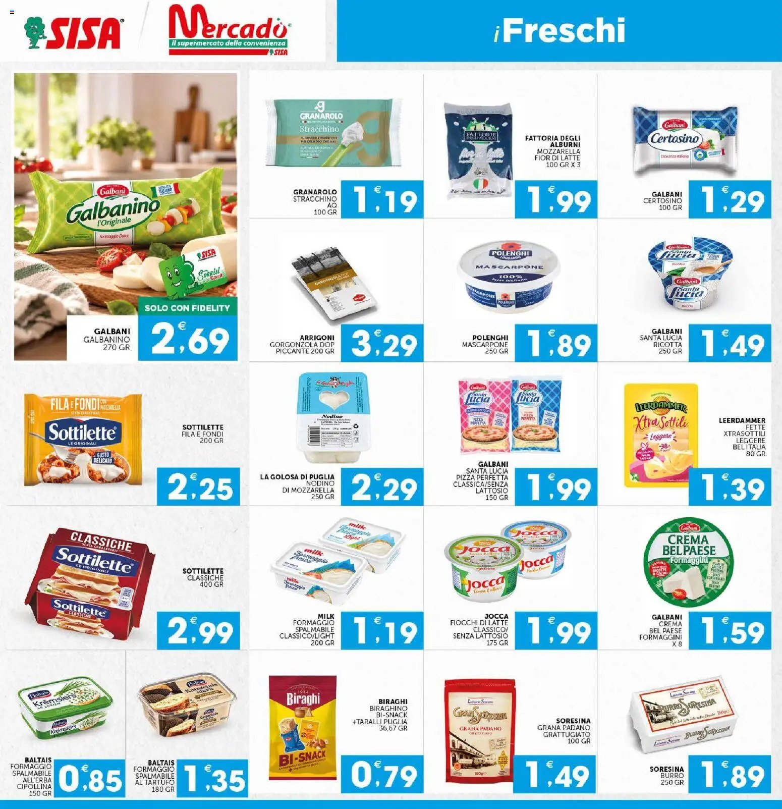 SISA volantino Mercadò I