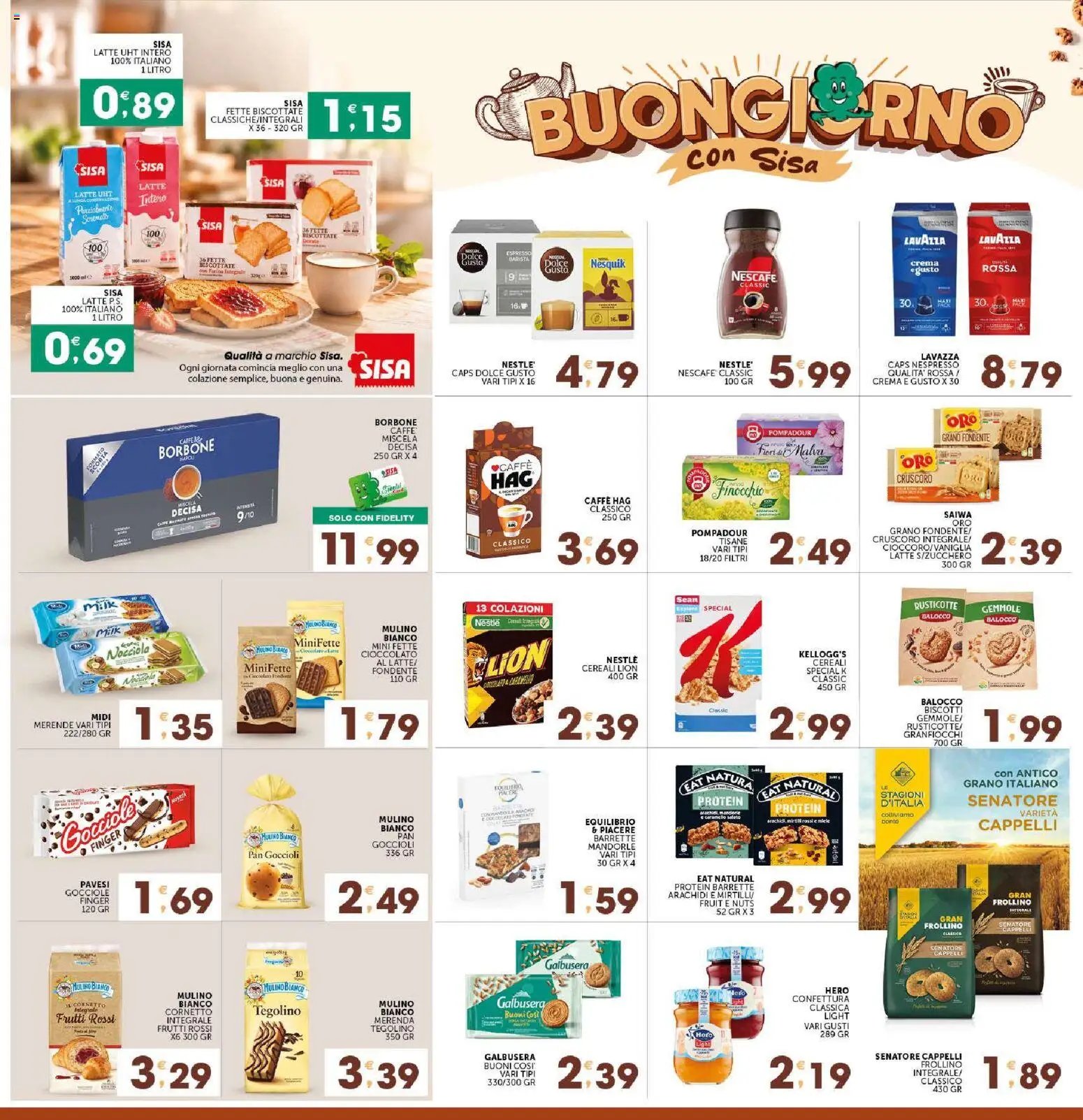 SISA volantino Mercadò I