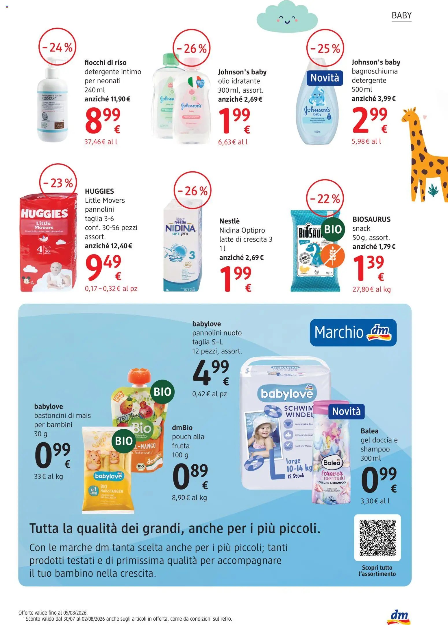 dm drogerie markt volantino Apertura Savignano sul Rubicone