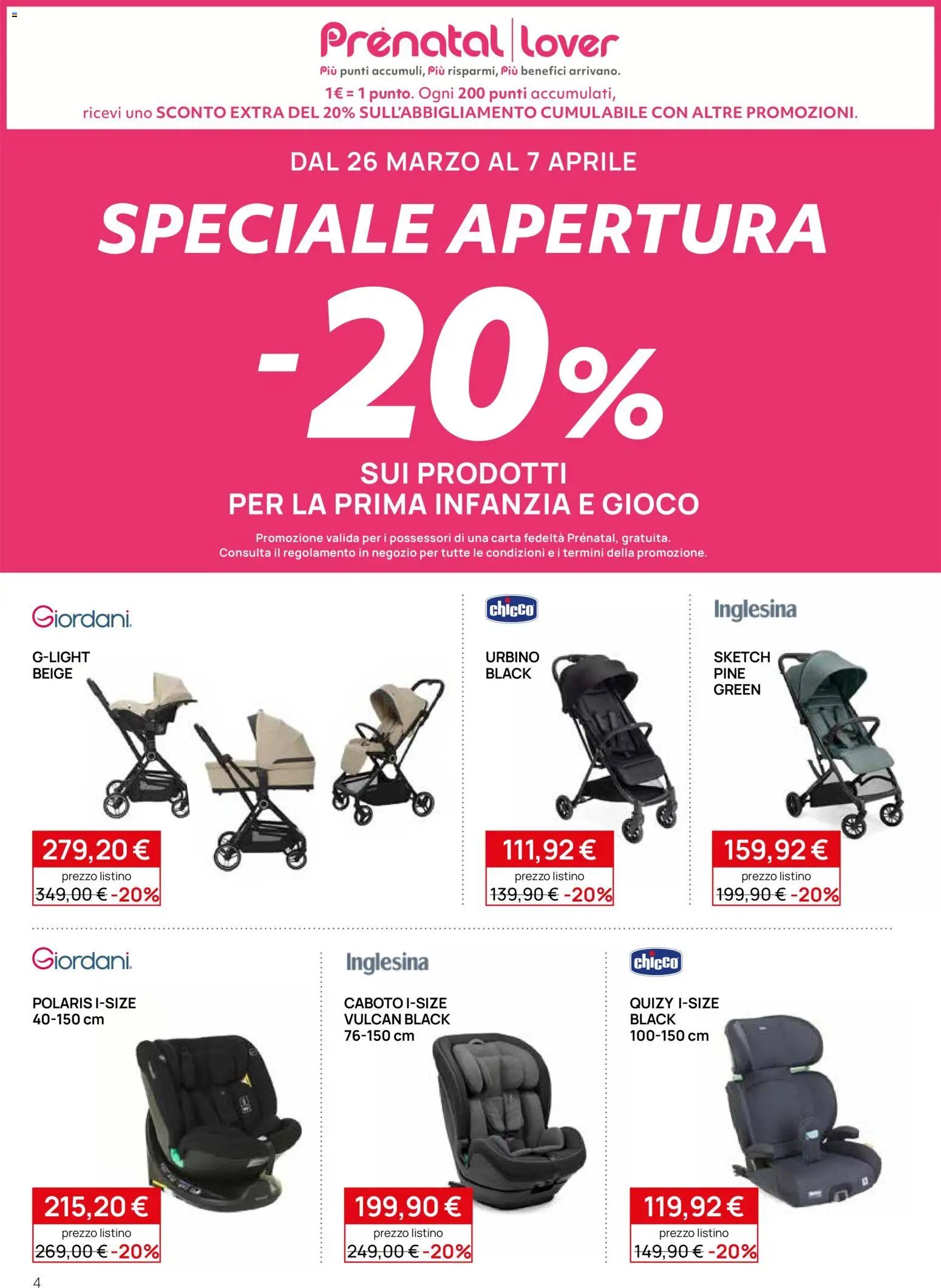 Prenatal volantino Nuova Apertura Genova (2026-03-26 - 2026-04-07)
