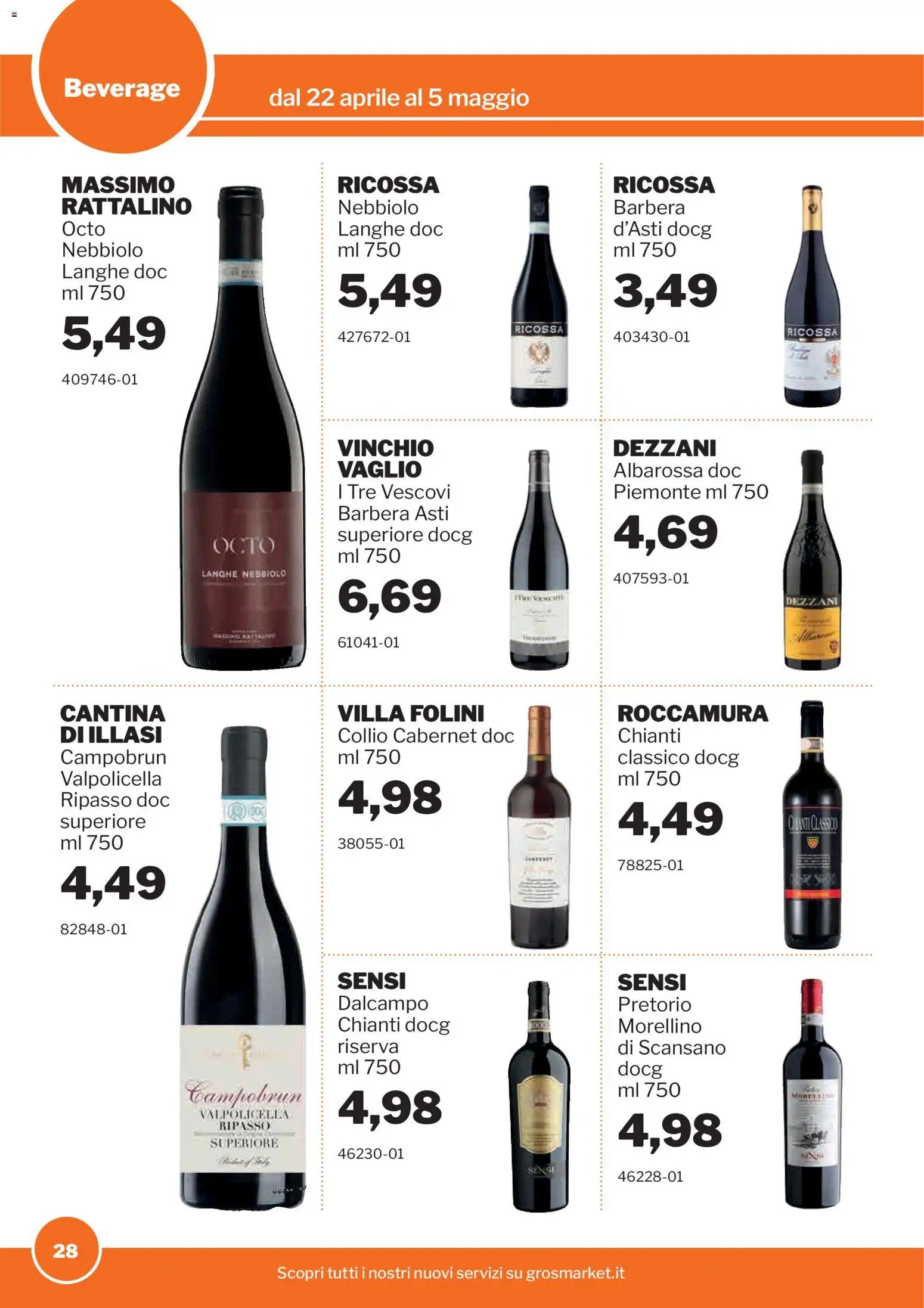 Sogegross volantino (2026-04-22 - 2026-05-05)