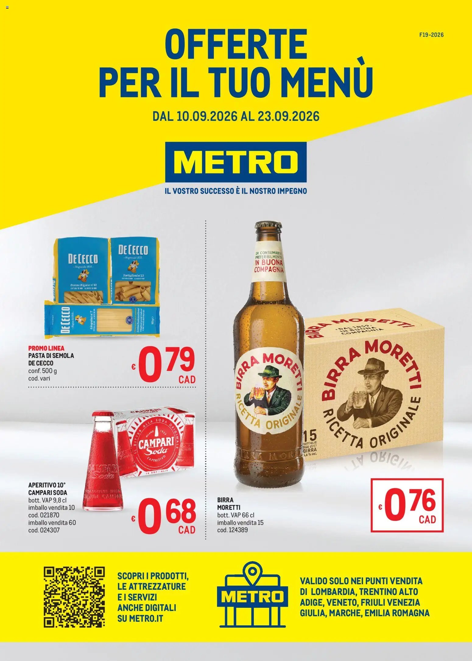 Metro volantino