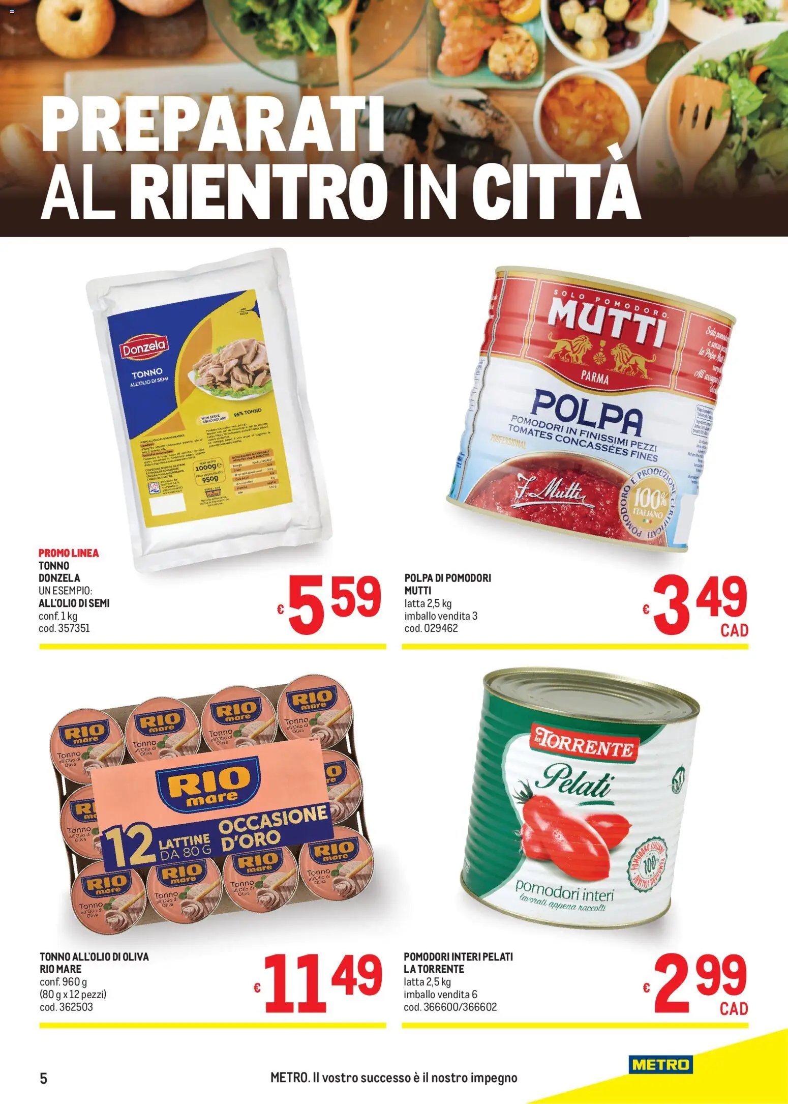 Metro volantino