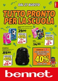 bennet volantino Scuola