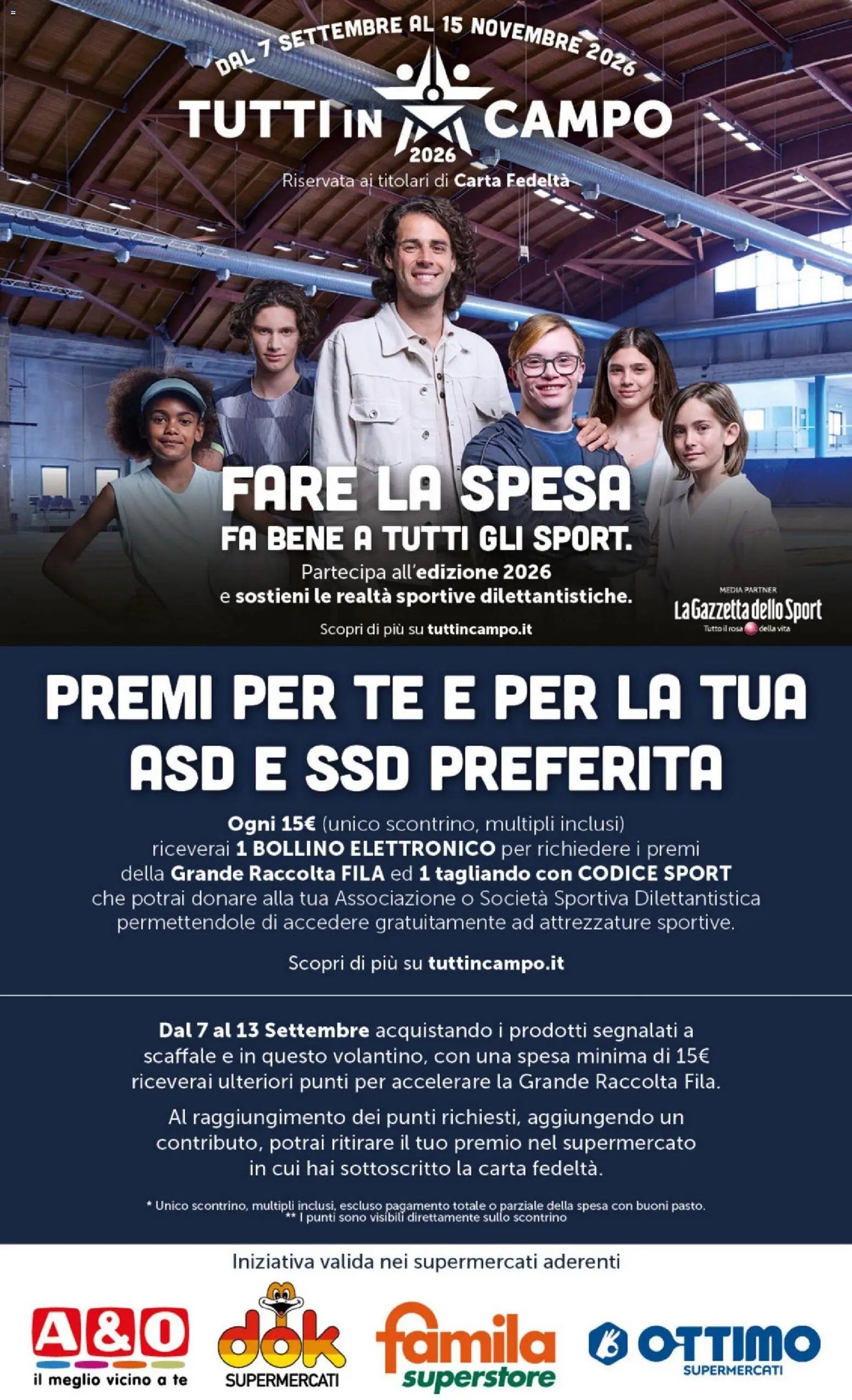 DOK volantino Grande Raccolta Fila