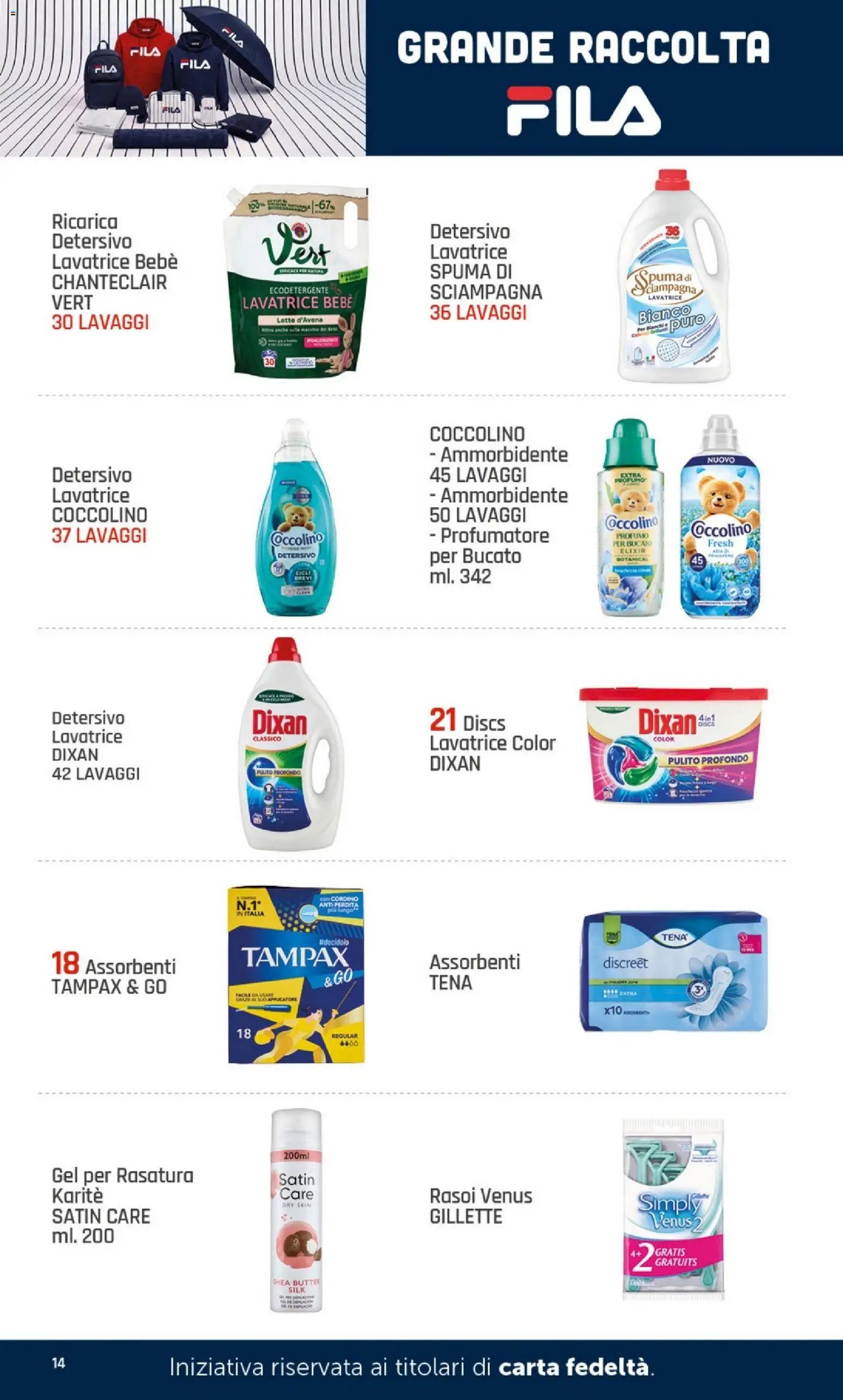 DOK volantino Grande Raccolta Fila