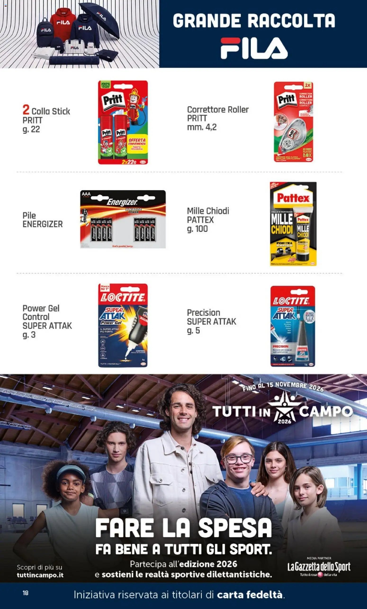DOK volantino Grande Raccolta Fila