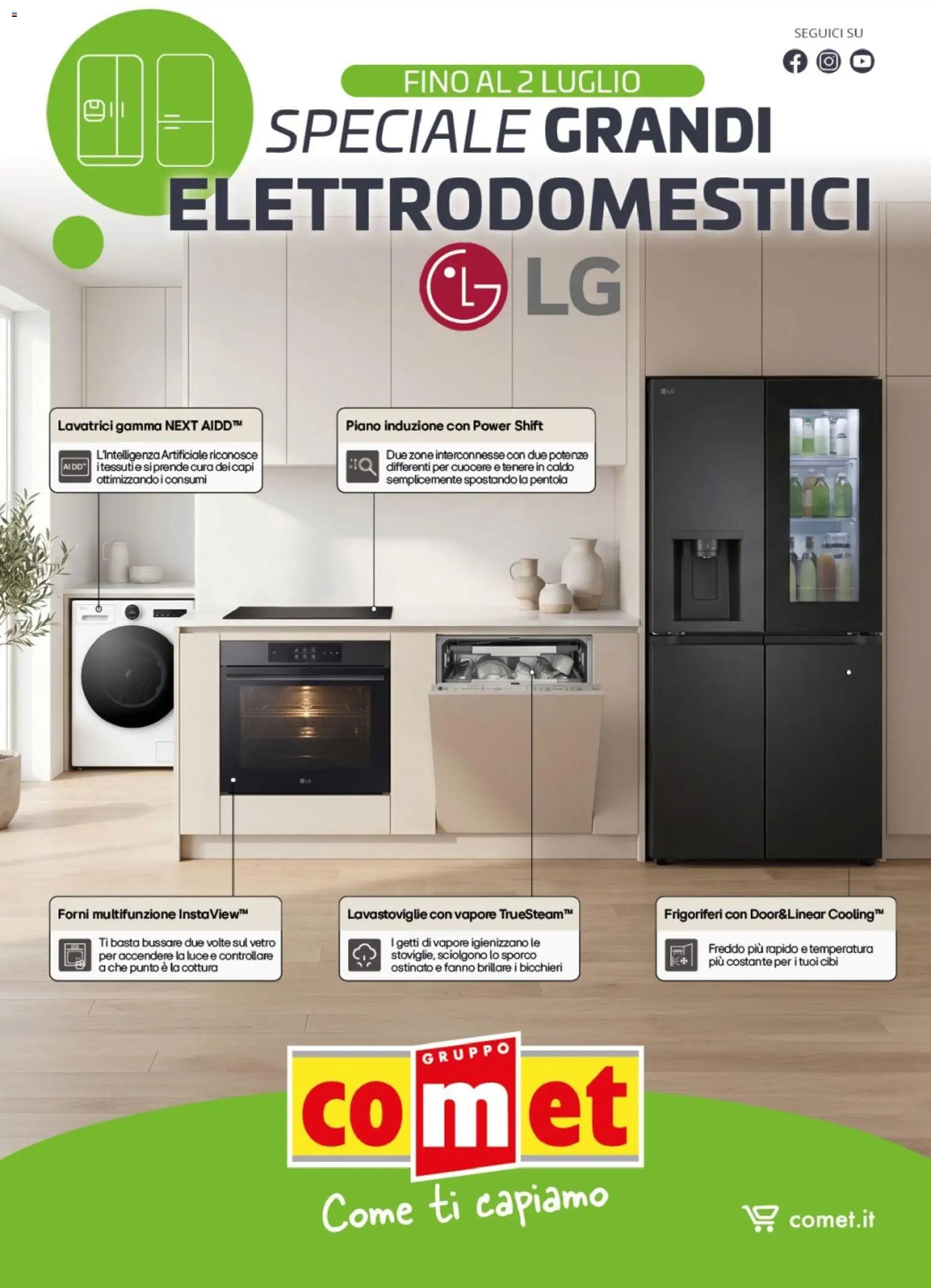 Comet volantino LG
