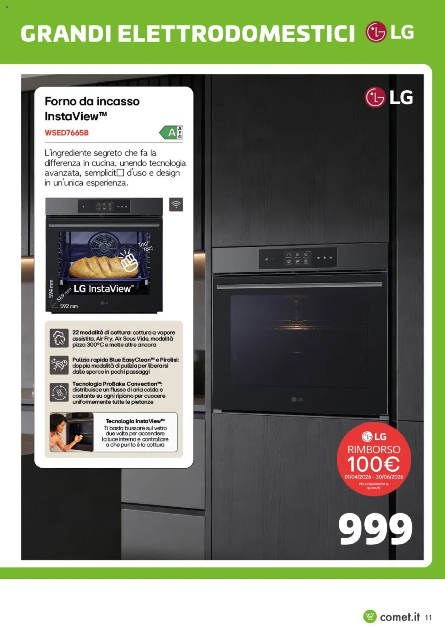 Comet volantino LG