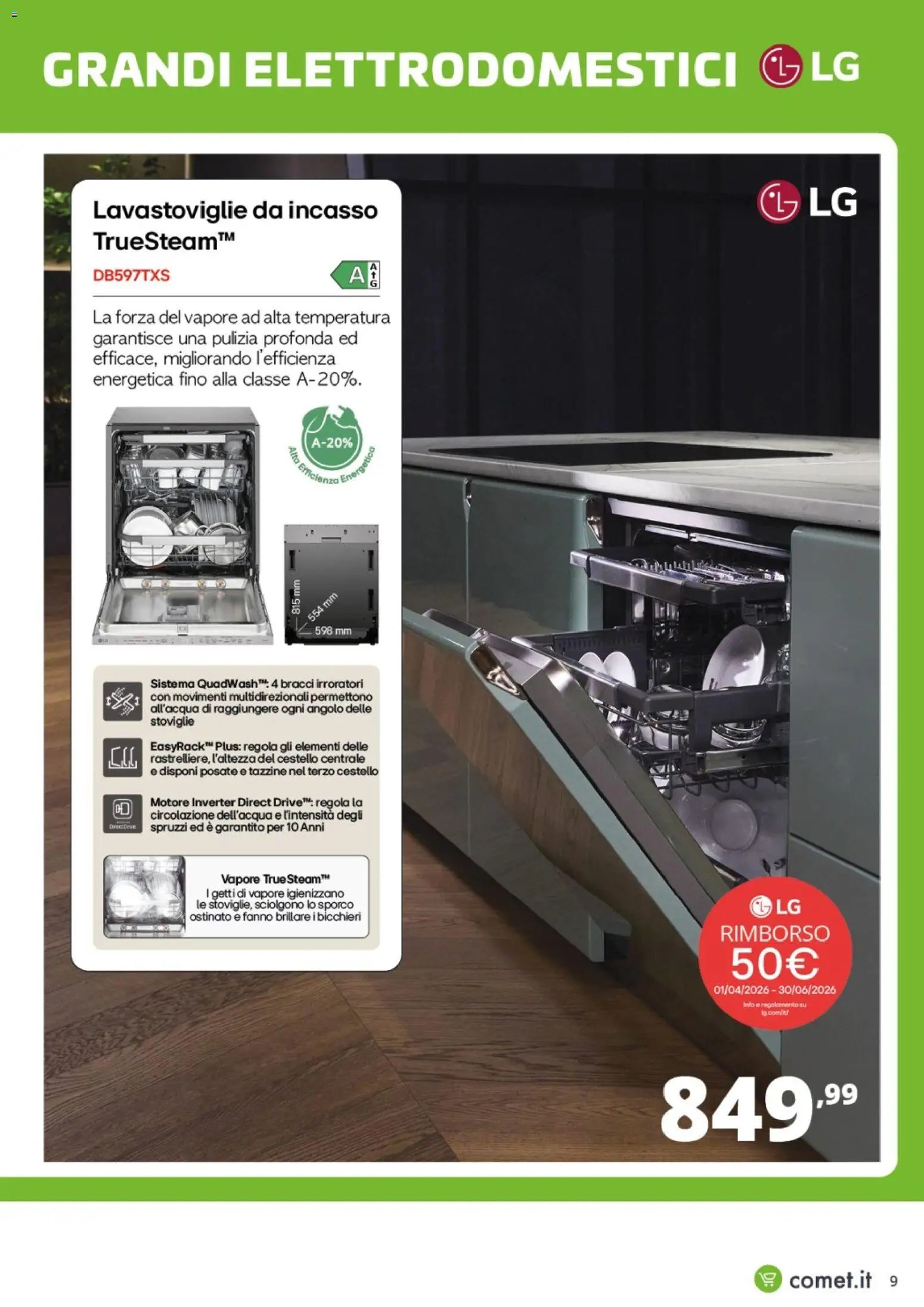 Comet volantino LG