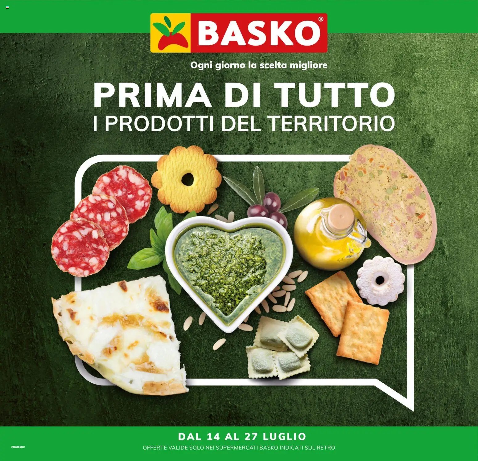 Basko volantino Genova