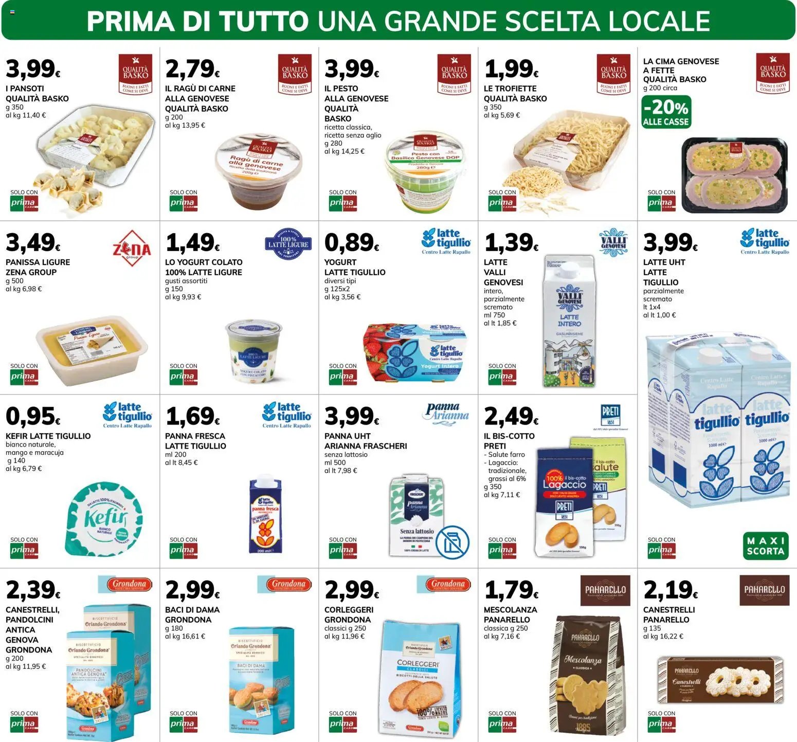 Basko volantino Genova