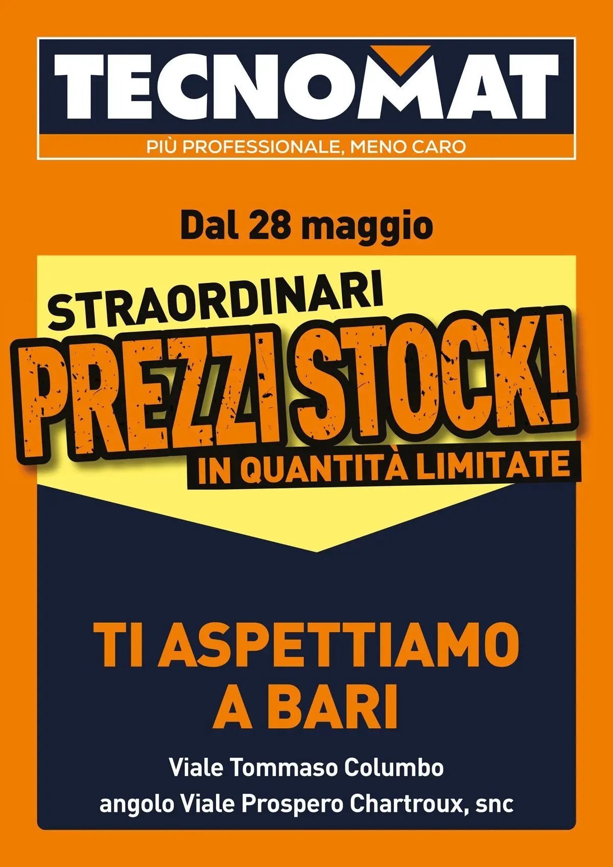 TECNOMAT - Straordinari prezzi stock!